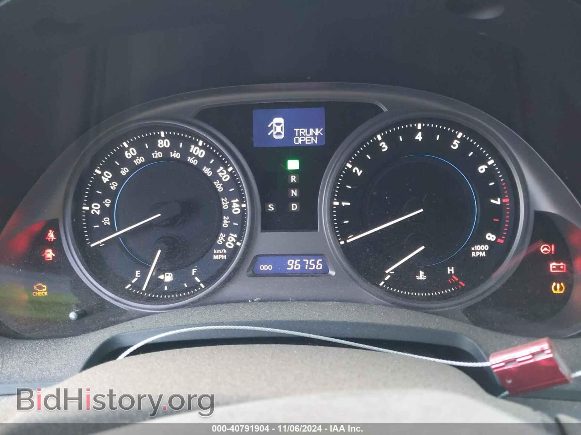 2010 LEXUS IS 250 - VIN: JTHBF5C25A5115990 - Фото 7