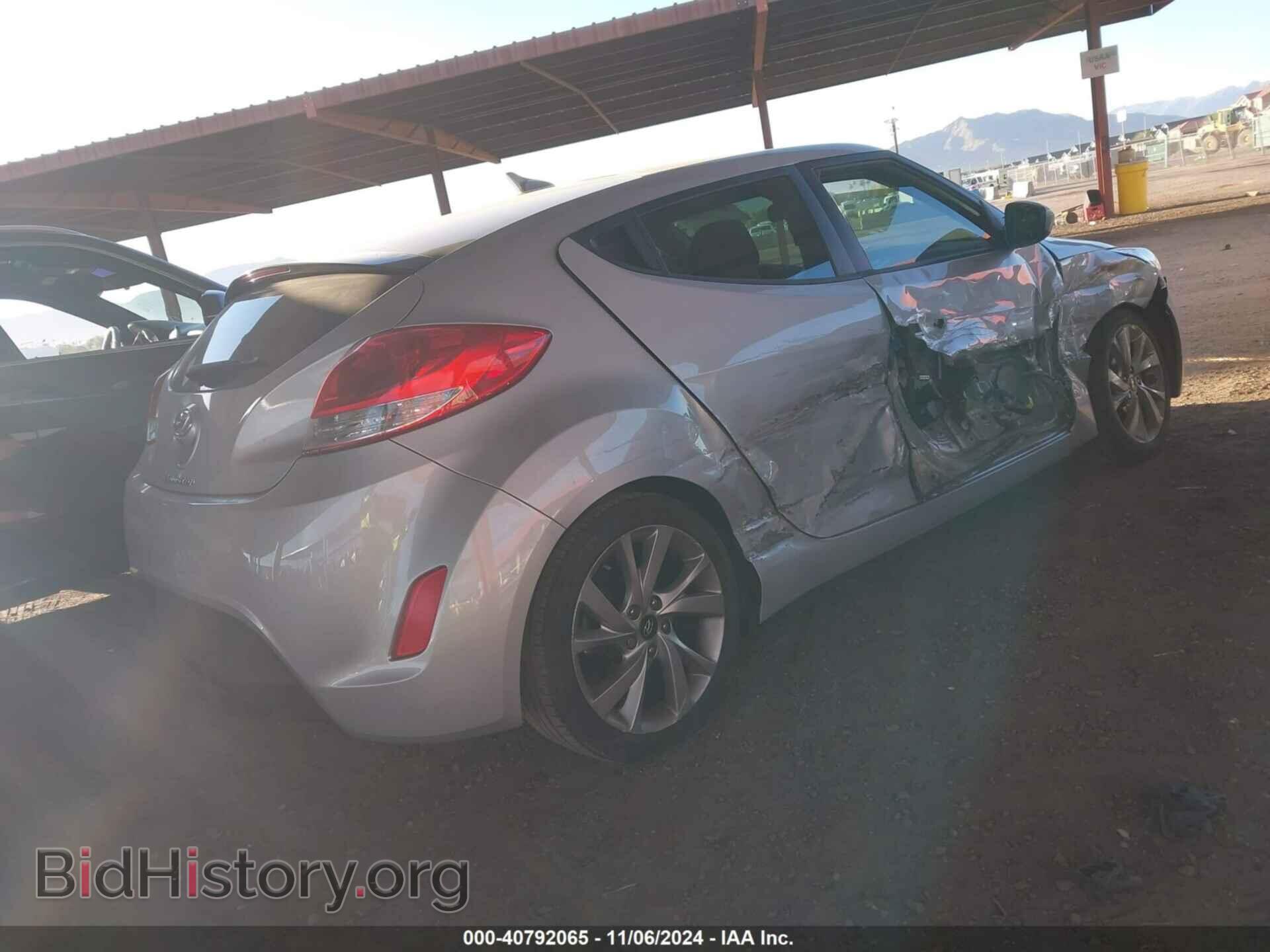 2016 HYUNDAI VELOSTER - VIN: KMHTC6AD8GU289121 - Фото 4