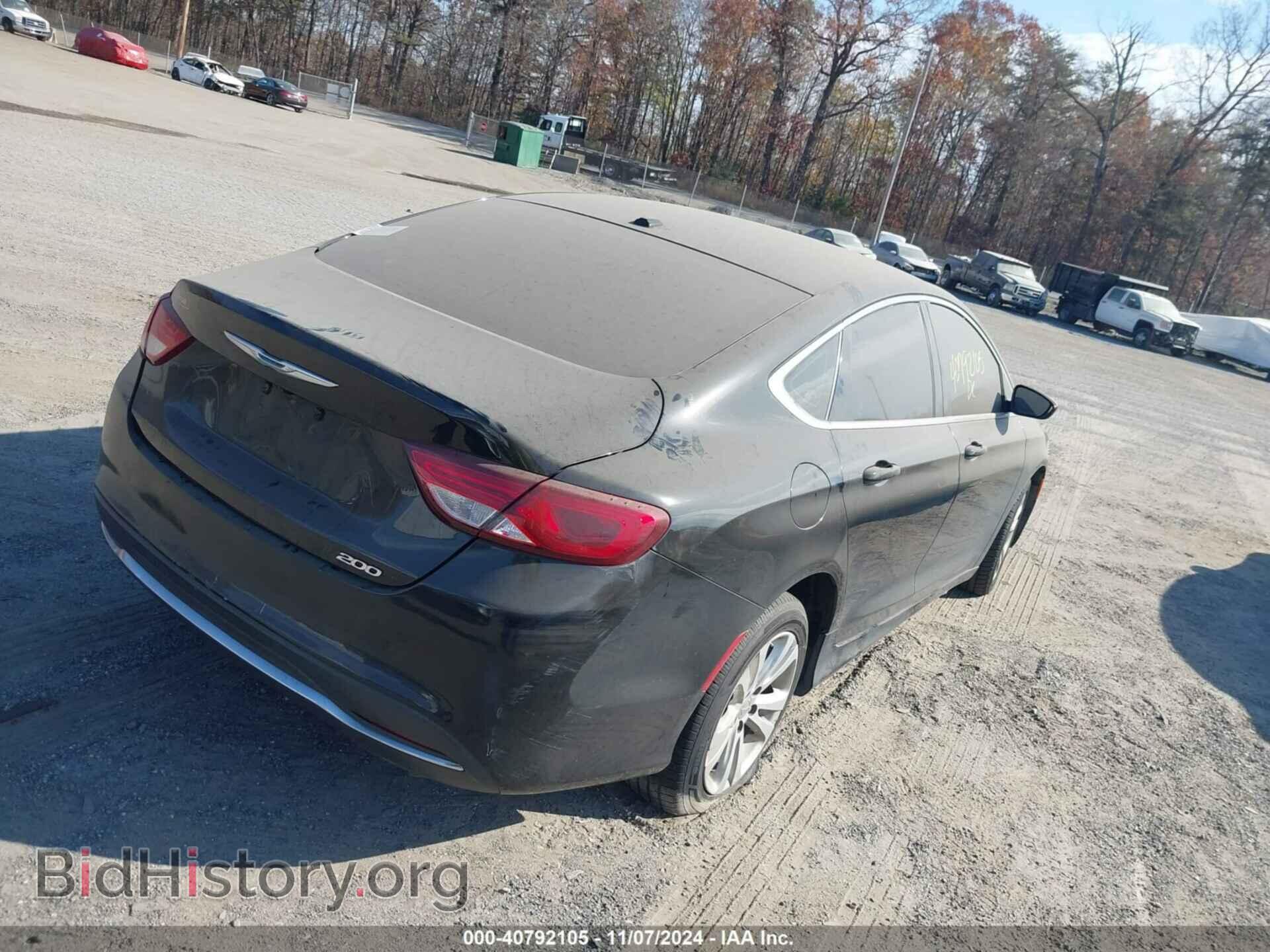 2015 CHRYSLER 200 - VIN: 1C3CCCAB6FN611642 - Photo 4