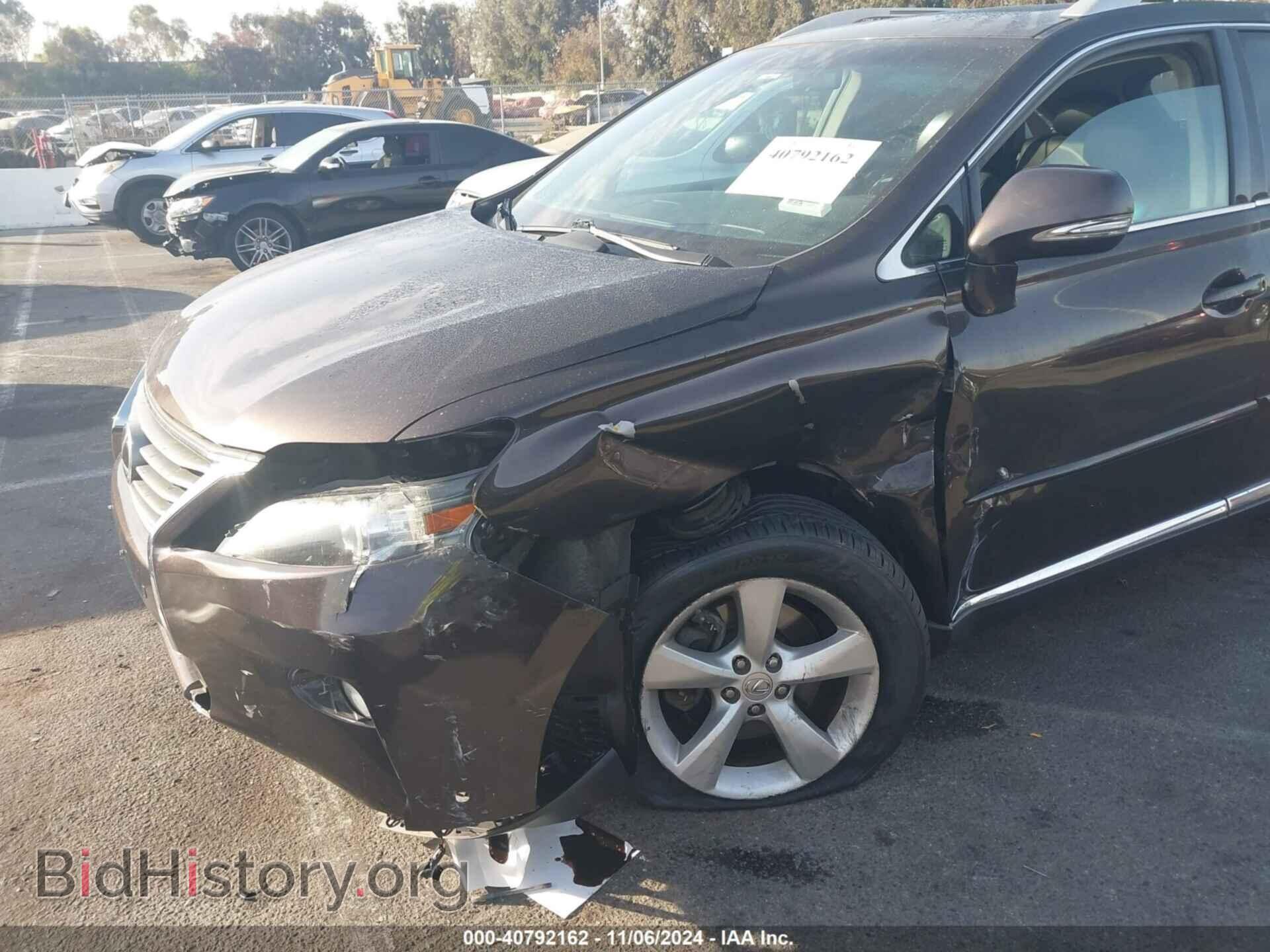2013 LEXUS RX 350 - VIN: 2T2BK1BA3DC155308 - Фото 6