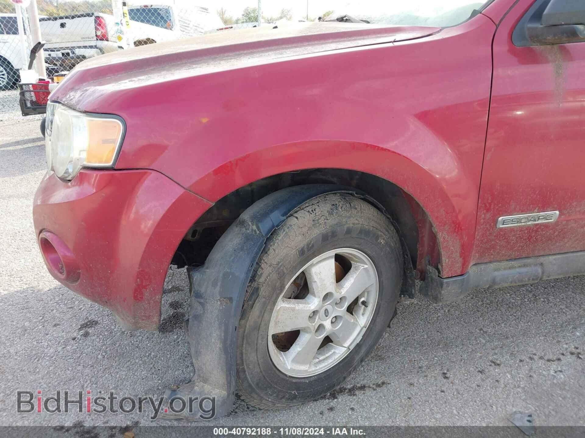 2008 FORD ESCAPE - VIN: 1FMCU03Z88KE00332 - Фото 6