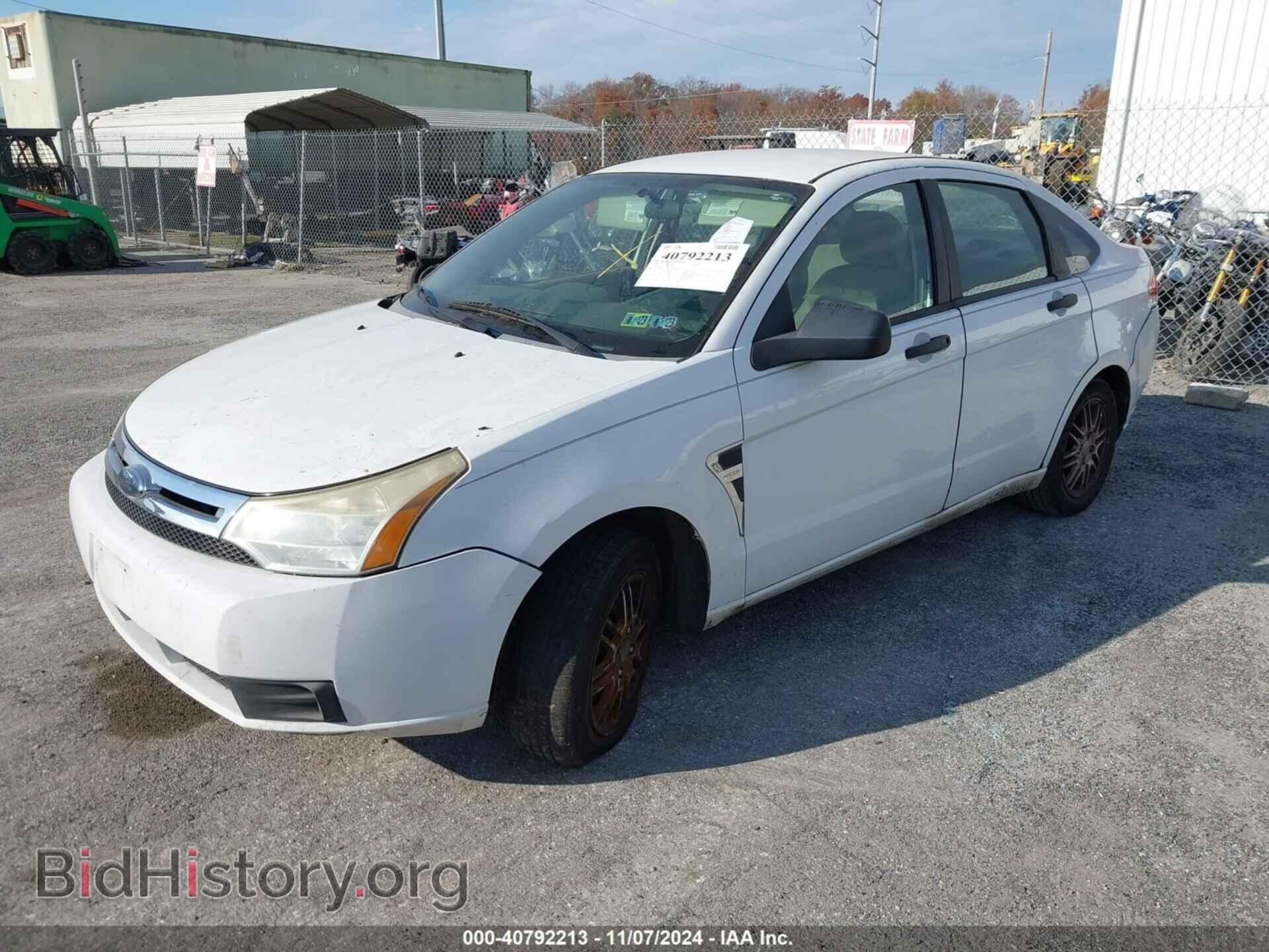 2008 FORD FOCUS - VIN: 1FAHP35N78W110014 - Фото 2