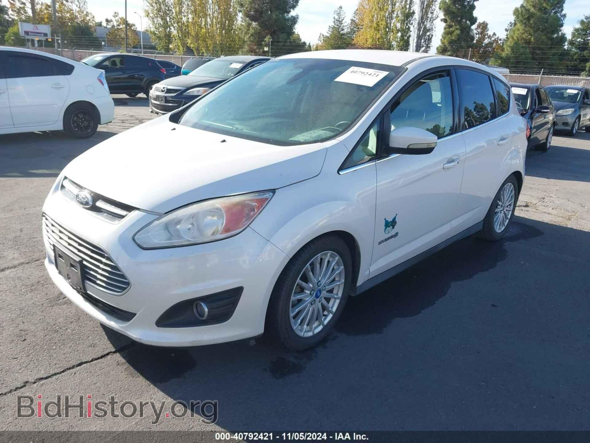 2013 FORD C-MAX HYBRID - VIN: 1FADP5BU6DL514097 - Фото 2