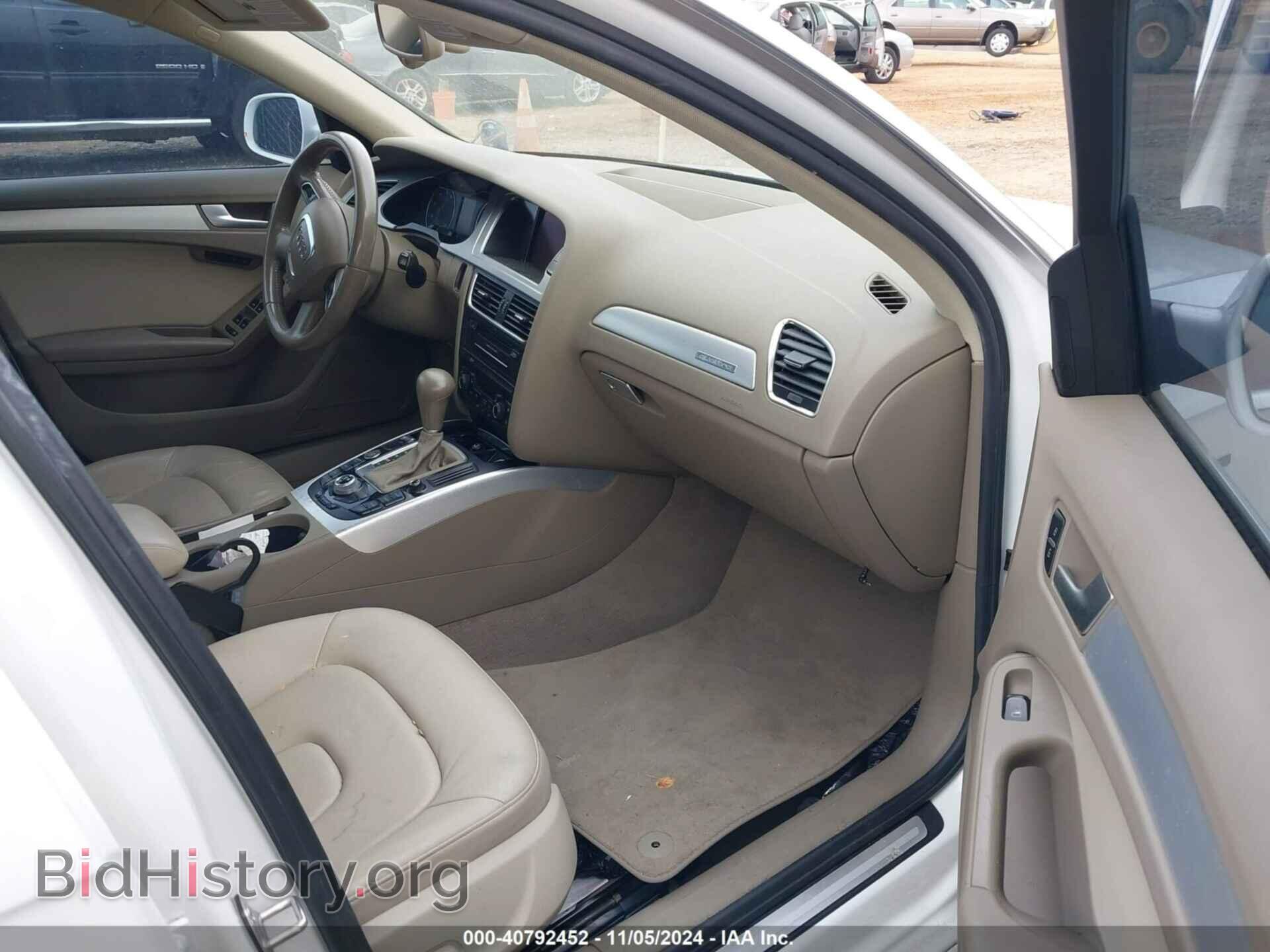 2012 AUDI A4 - VIN: WAUFFAFLXCN016940 - Фото 5