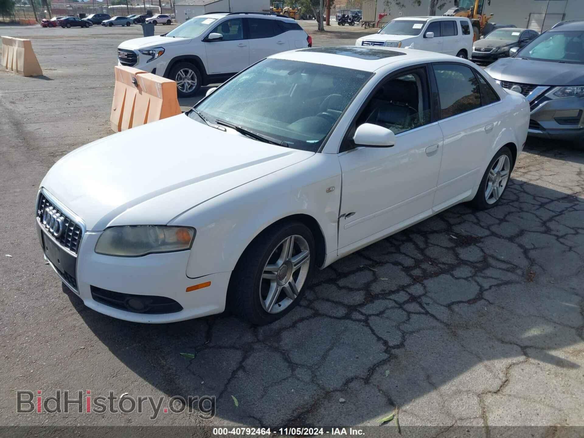 2008 AUDI A4 - VIN: WAUAF78EX8A121407 - Фото 2
