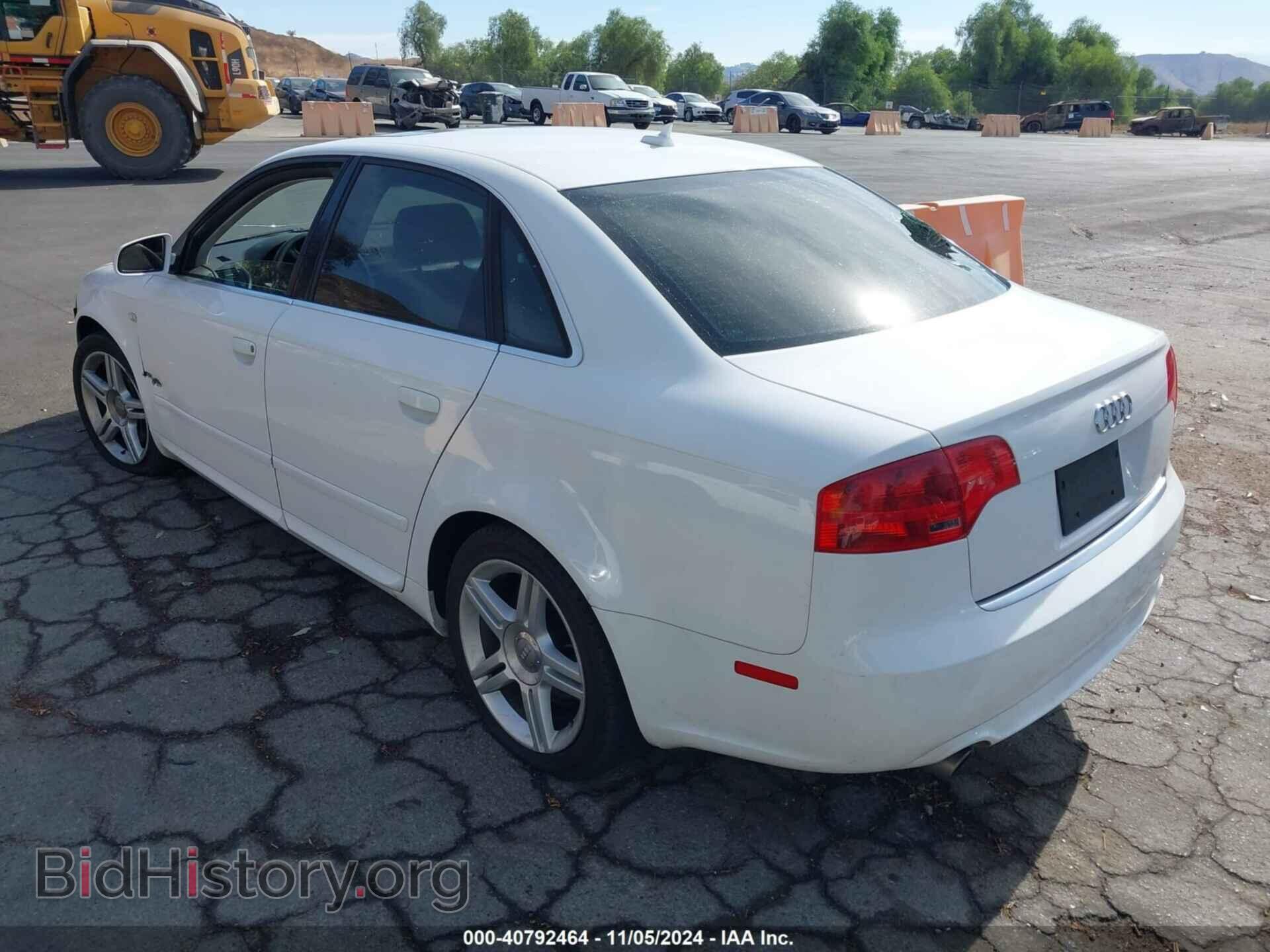 2008 AUDI A4 - VIN: WAUAF78EX8A121407 - Фото 3