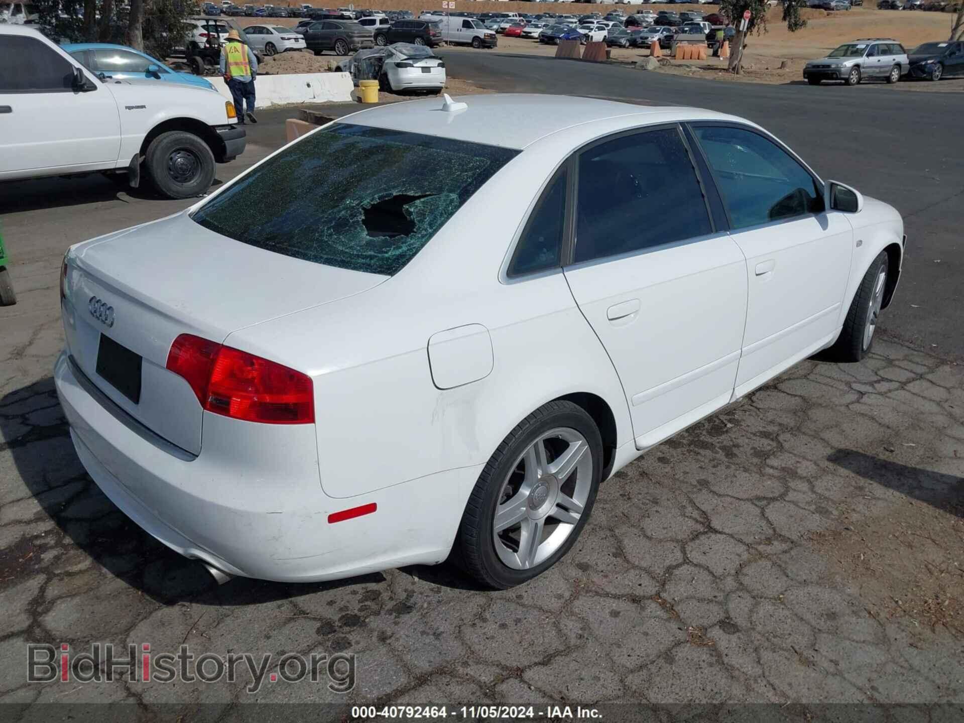 2008 AUDI A4 - VIN: WAUAF78EX8A121407 - Фото 4