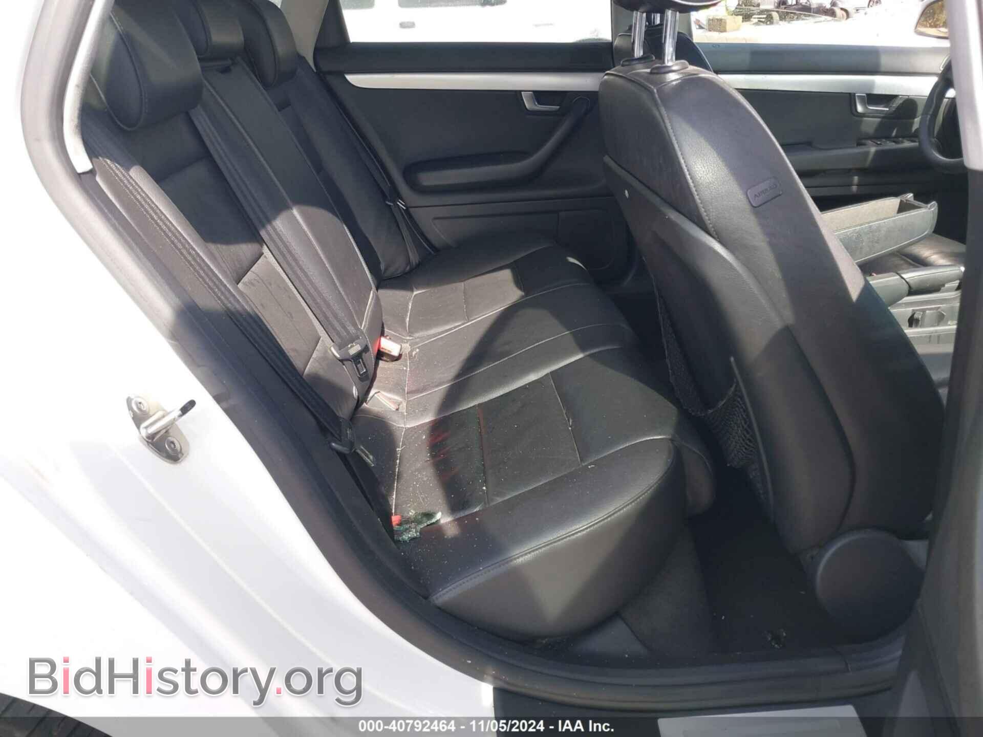 2008 AUDI A4 - VIN: WAUAF78EX8A121407 - Фото 8