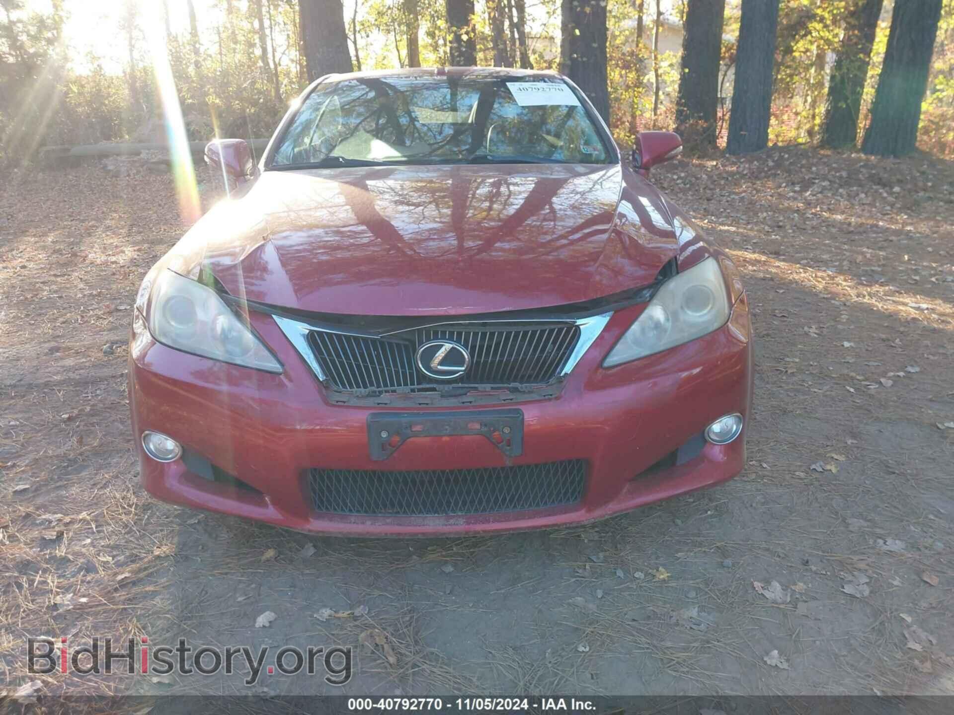 2010 LEXUS IS 250C - VIN: JTHFF2C2XA2501810 - Фото 12