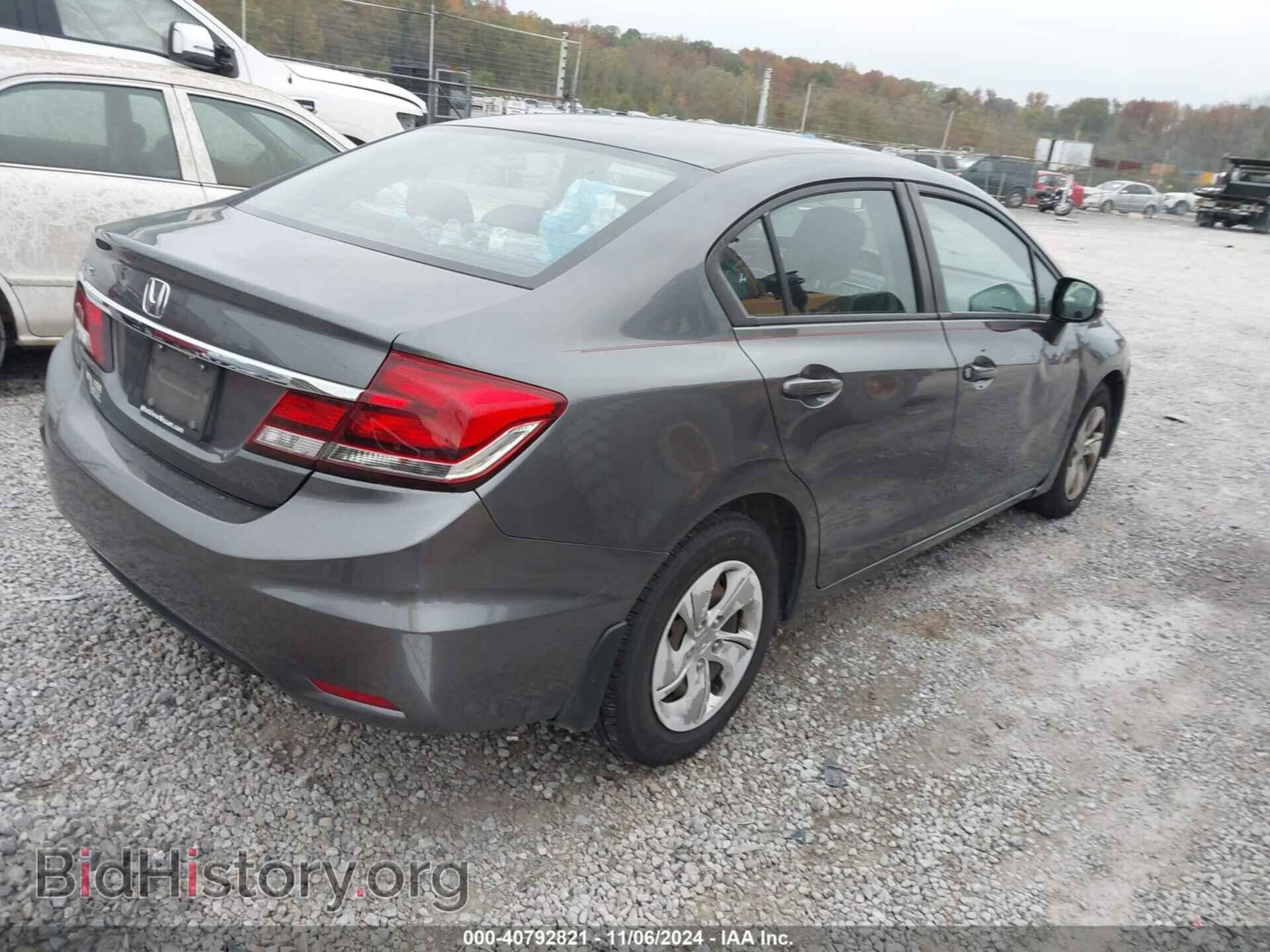 2013 HONDA CIVIC - VIN: 19XFB2F54DE204011 - Фото 4