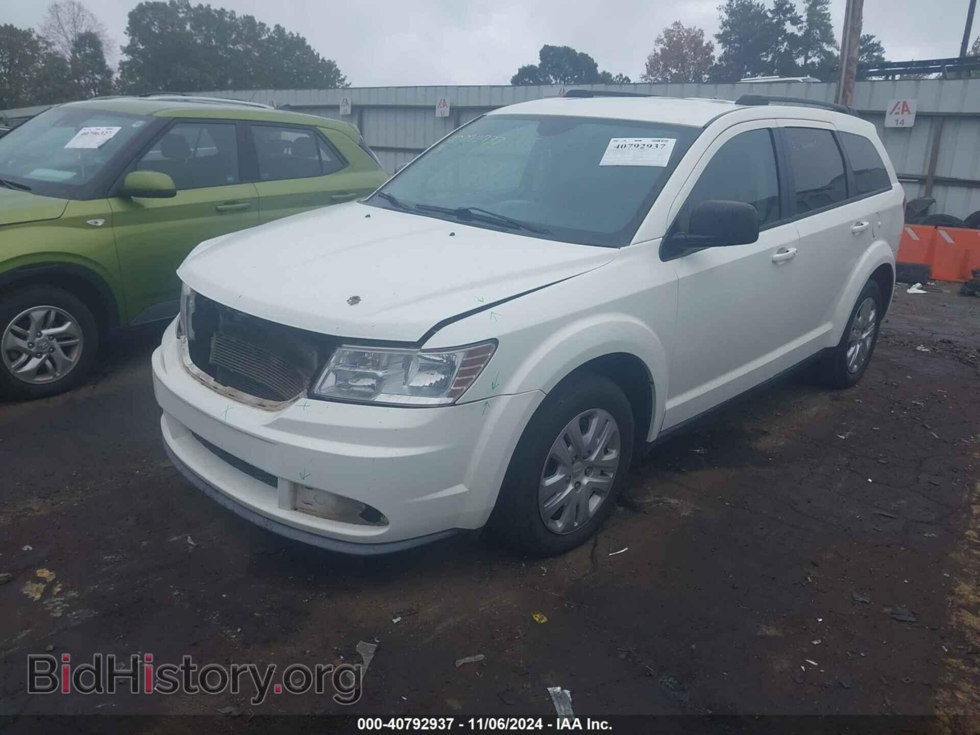 2017 DODGE JOURNEY - VIN: 3C4PDCAB3HT529770 - Фото 2