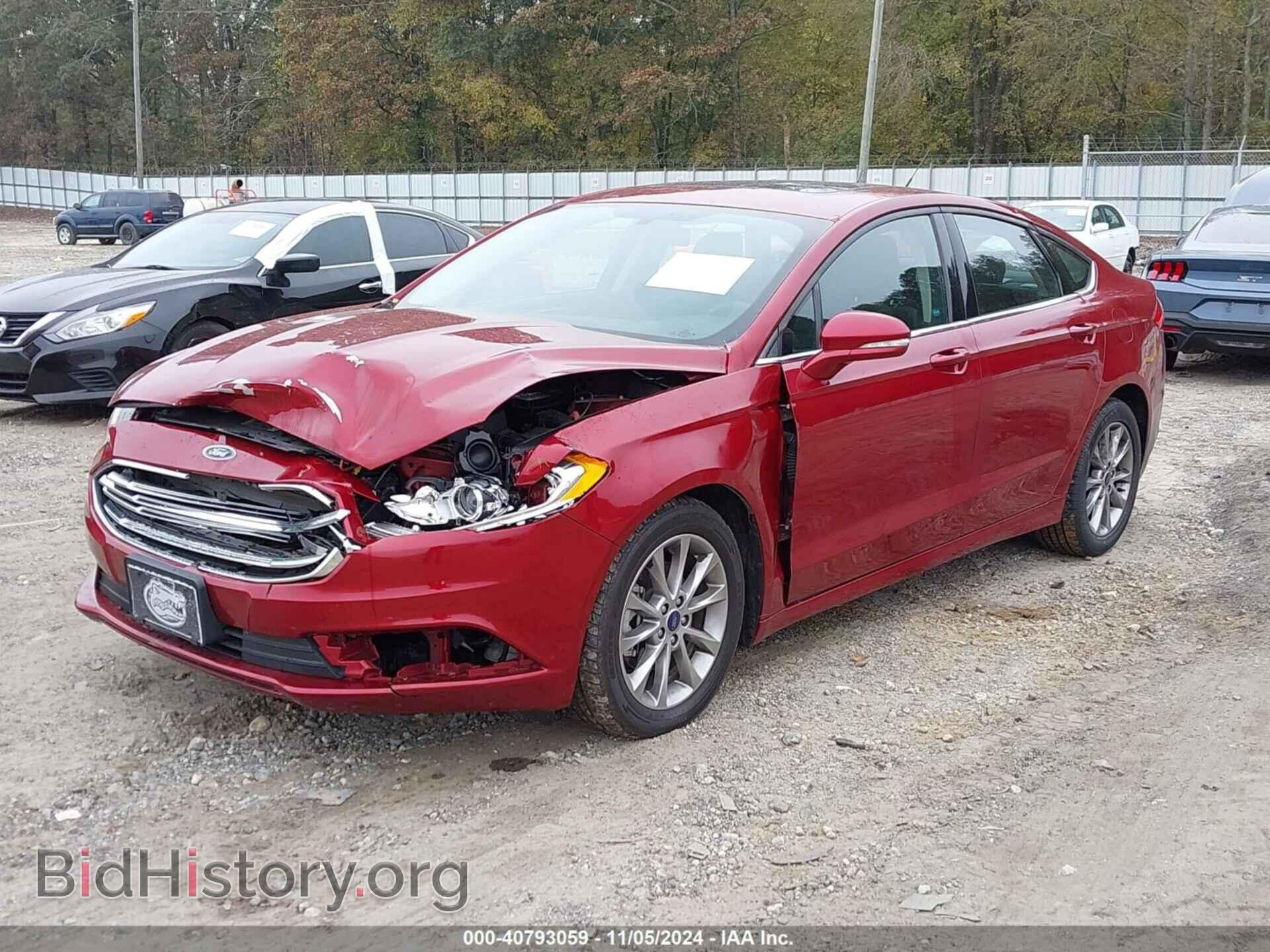 2017 FORD FUSION - VIN: 3FA6P0HD4HR308660 - Фото 2