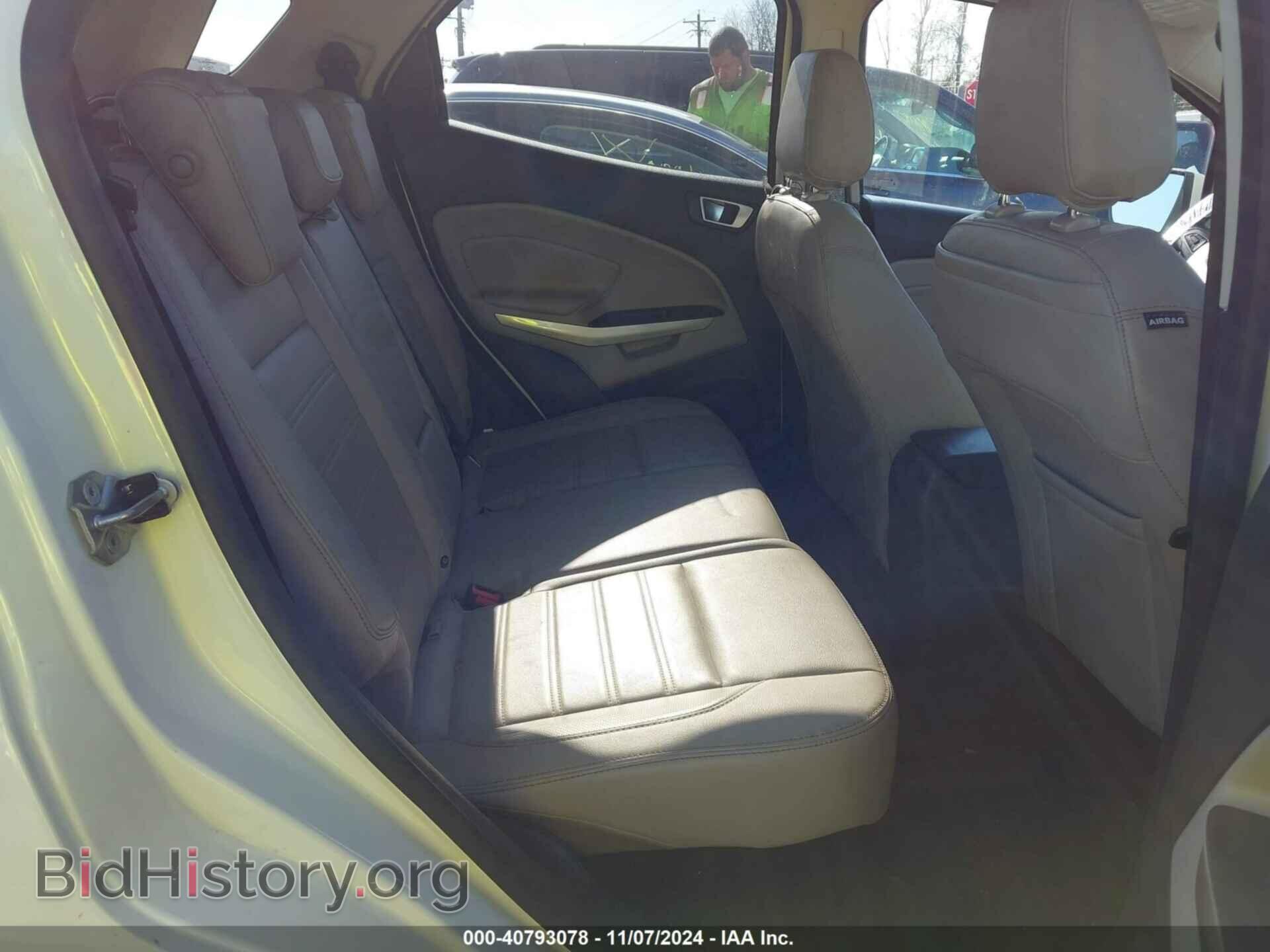 2020 FORD ECOSPORT - VIN: MAJ6S3KL7LC338856 - Фото 8
