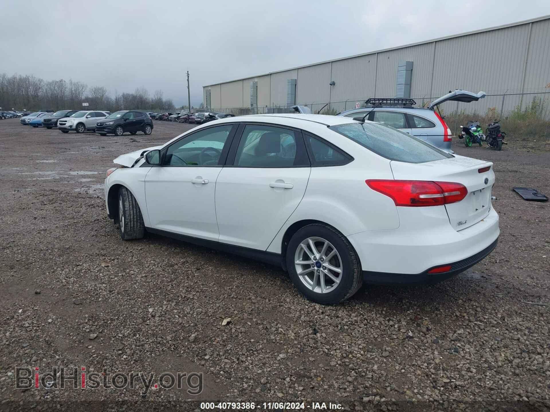2016 FORD FOCUS - VIN: 1FADP3F27GL373476 - Фото 3