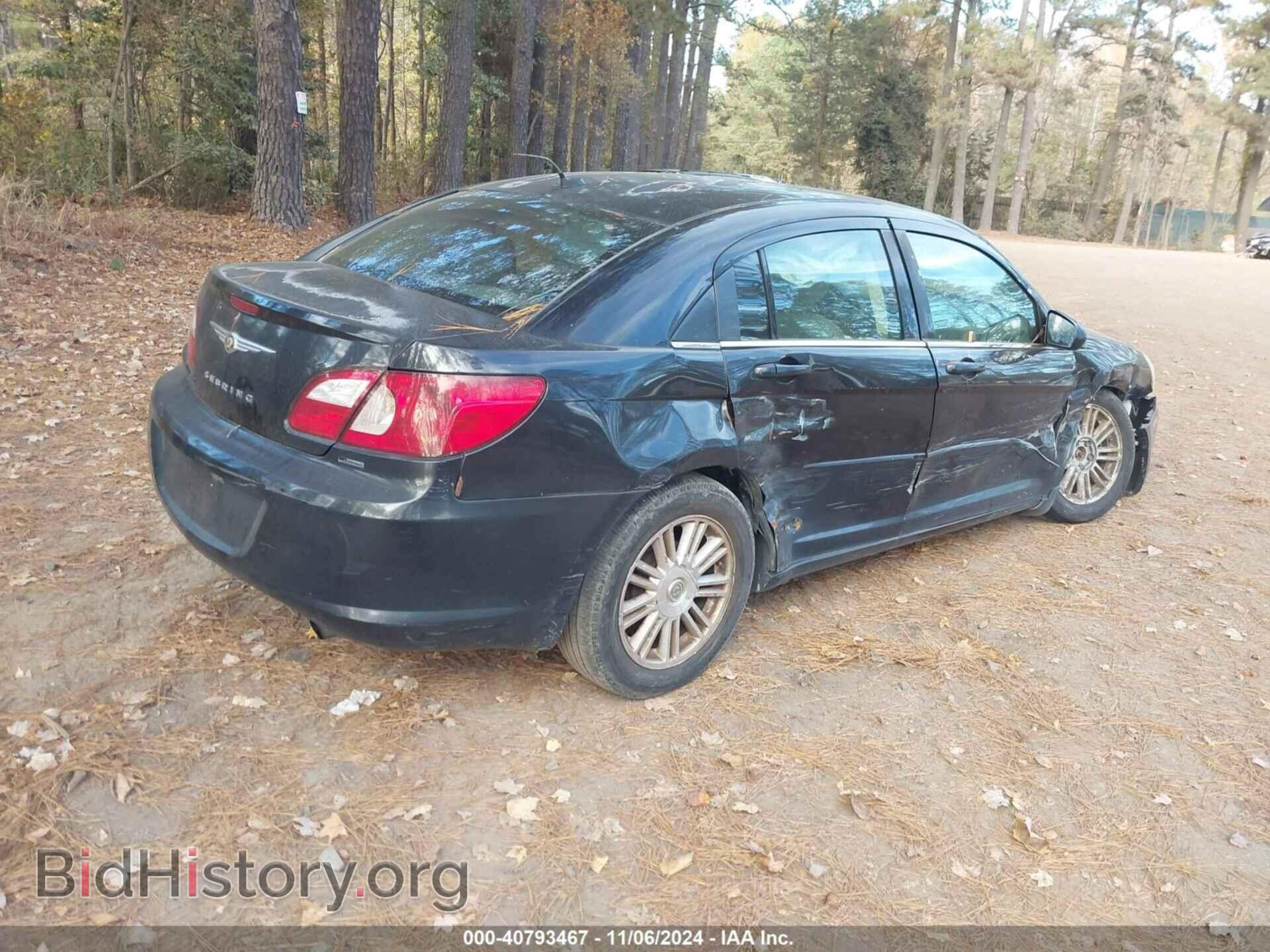 2007 CHRYSLER SEBRING - VIN: 1C3LC56K67N507772 - Фото 4