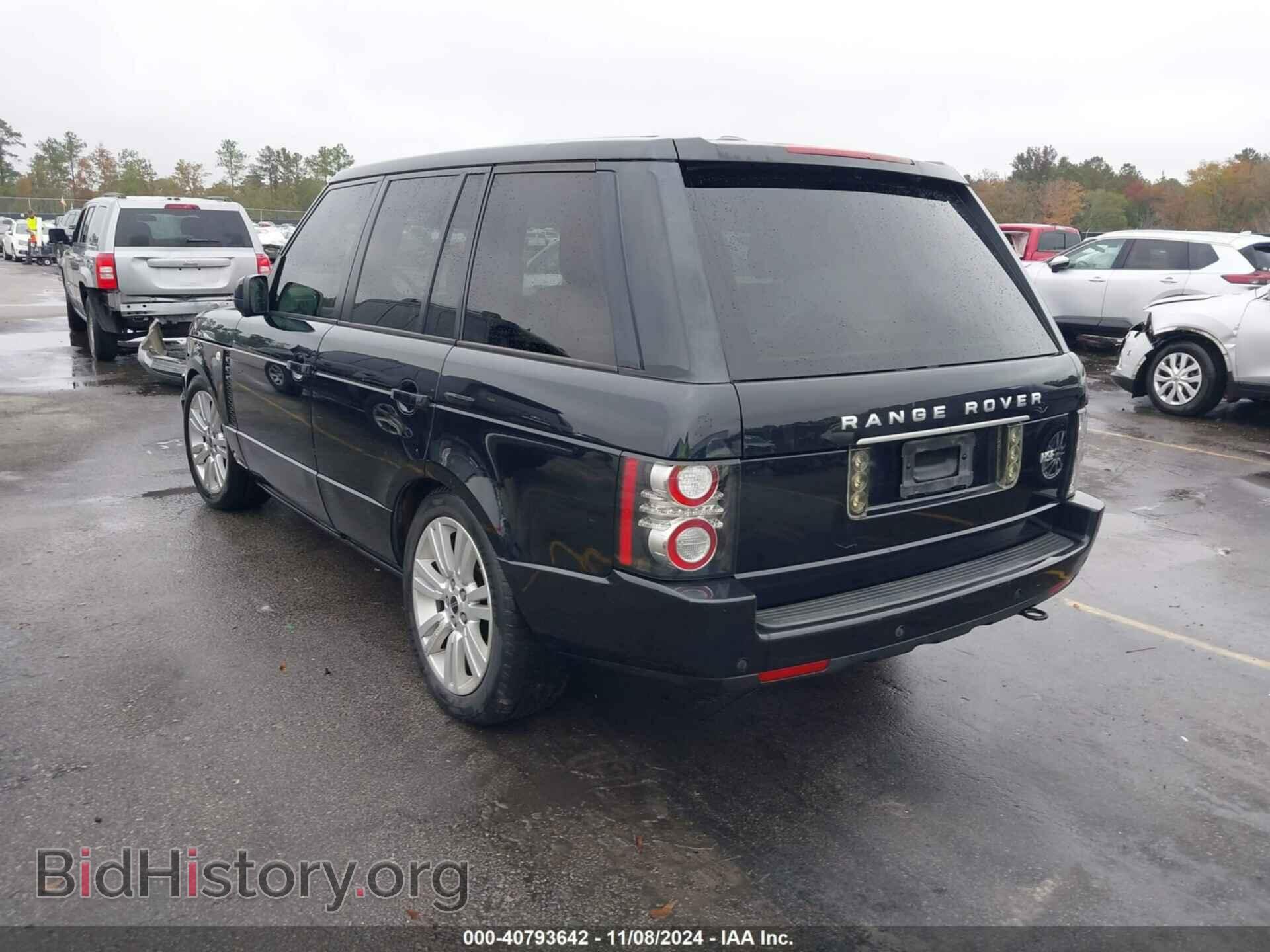 2012 LAND ROVER RANGE ROVER - VIN: SALMF1D43CA361328 - Фото 3