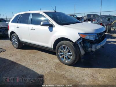 2014 Ford EDGE Limited, белый — VIN 2FMDK3KC6EBB29656, IAAI