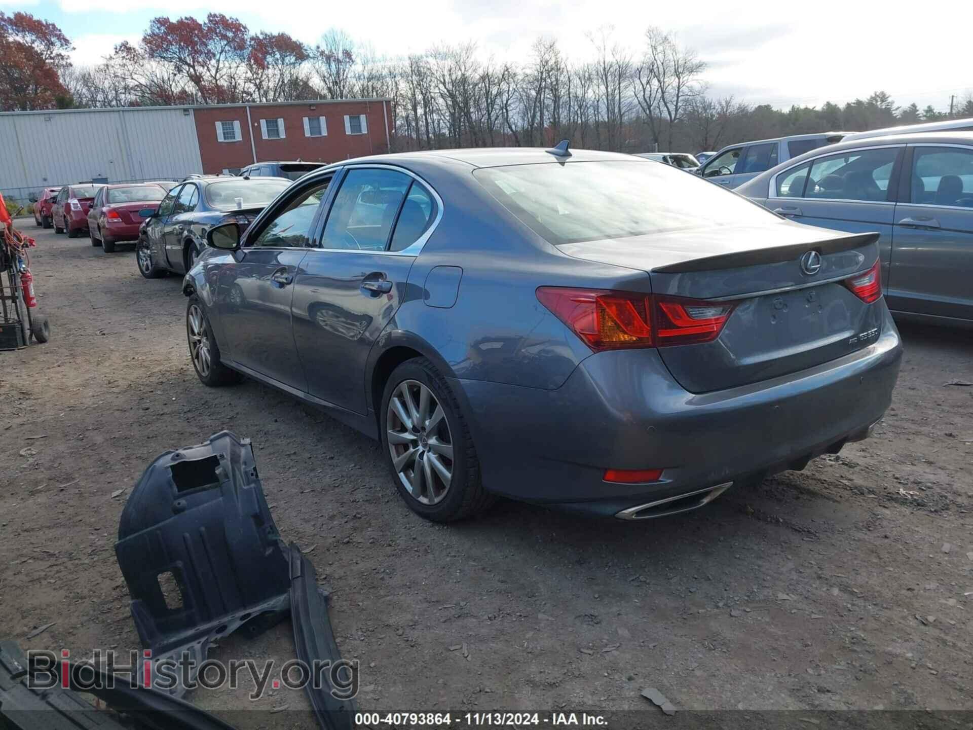 2013 LEXUS GS 350 - VIN: JTHCE1BL6D5014990 - Photo 3
