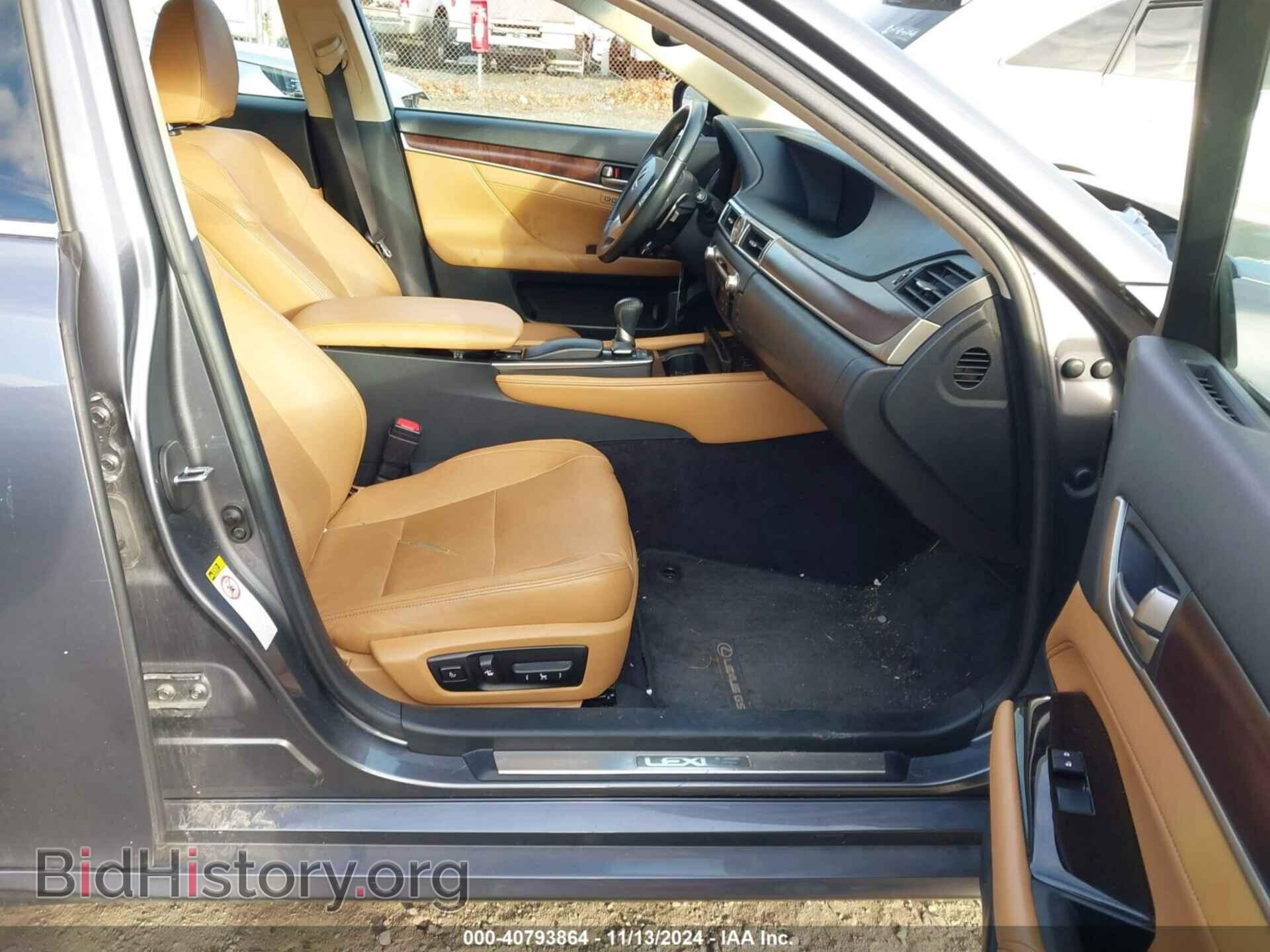 2013 LEXUS GS 350 - VIN: JTHCE1BL6D5014990 - Photo 5