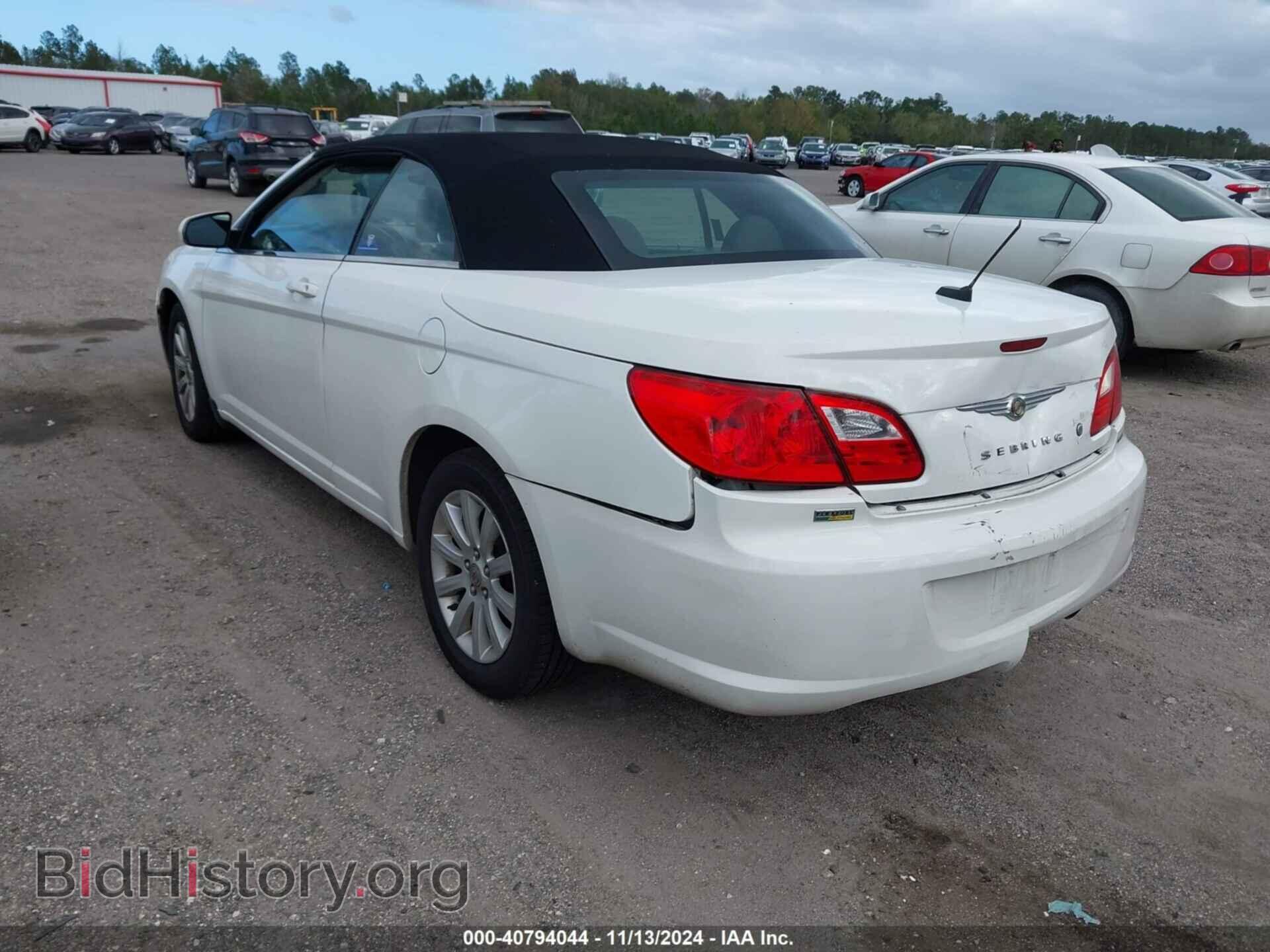 2010 CHRYSLER SEBRING - VIN: 1C3BC5ED6AN219319 - Фото 3