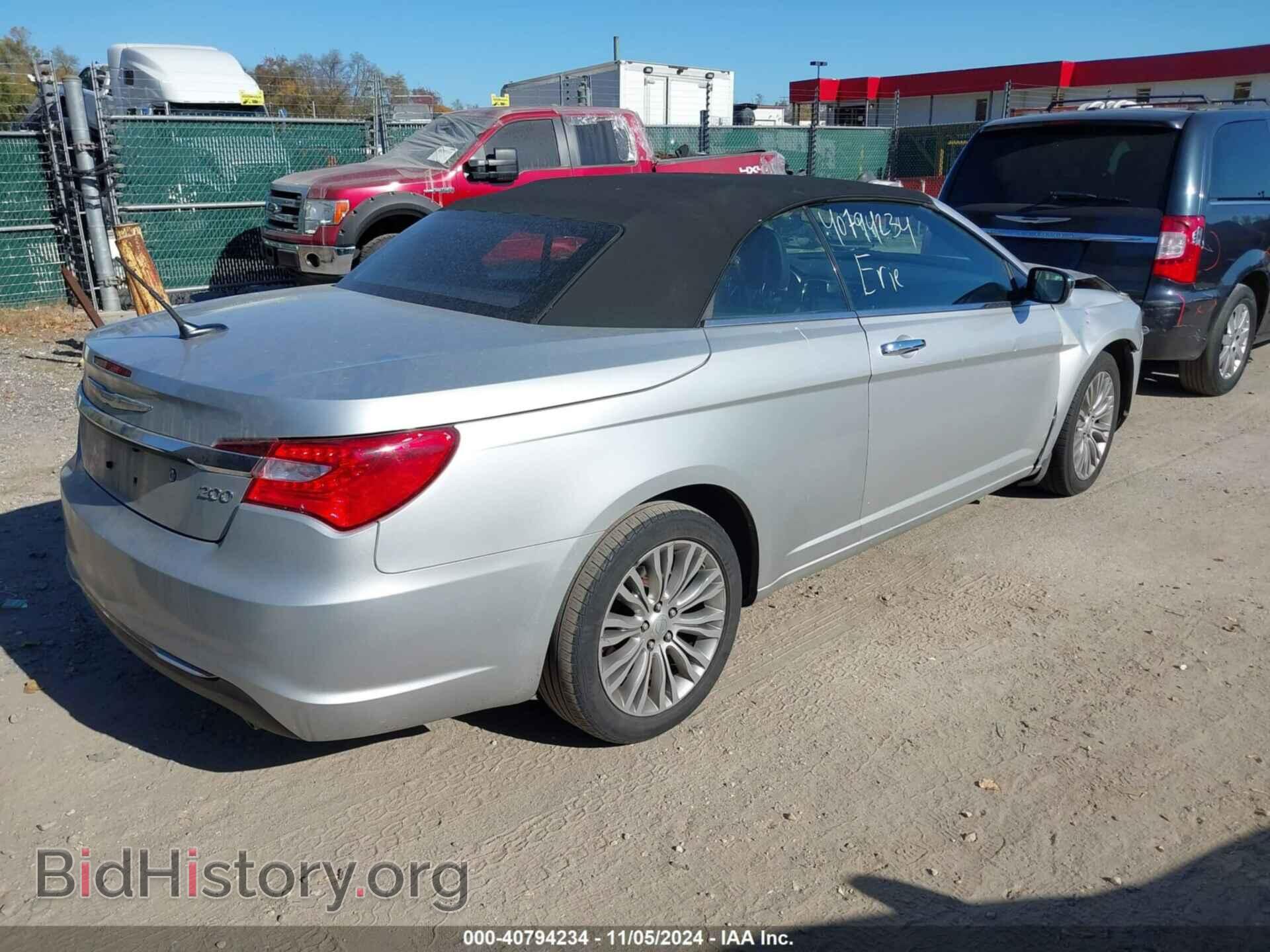 2012 CHRYSLER 200 - VIN: 1C3BCBFG0CN233596 - Фото 4