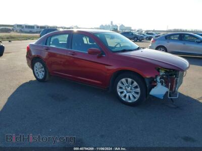 2013 Chrysler 200 LX, burgundy — VIN 1C3CCBAG9DN767807, IAAI