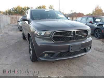 2017 Dodge DURANGO GT AWD, черный — VIN 1C4RDJDG8HC690891, IAAI