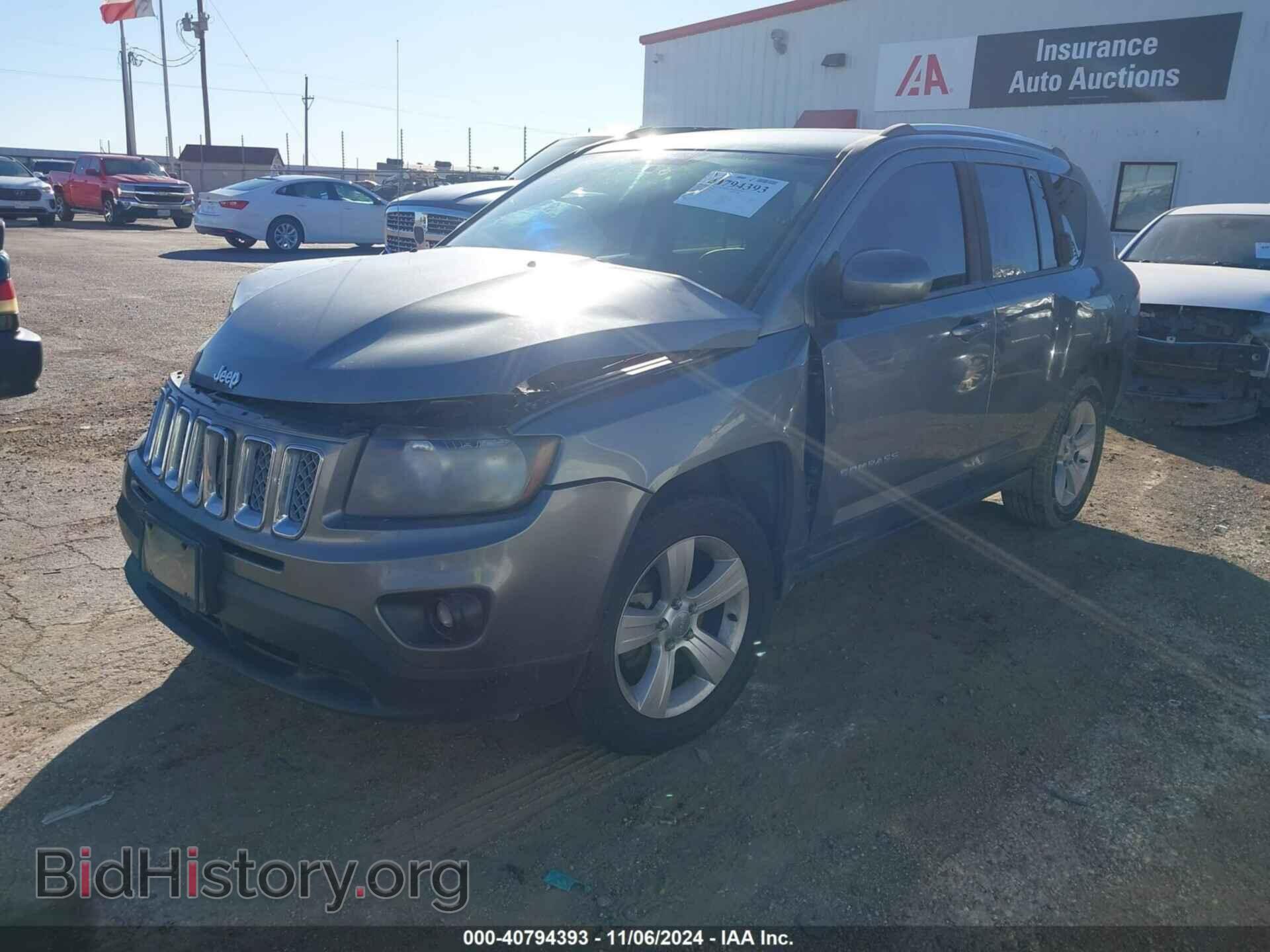 2014 JEEP COMPASS - VIN: 1C4NJCEB2ED628382 - Фото 2