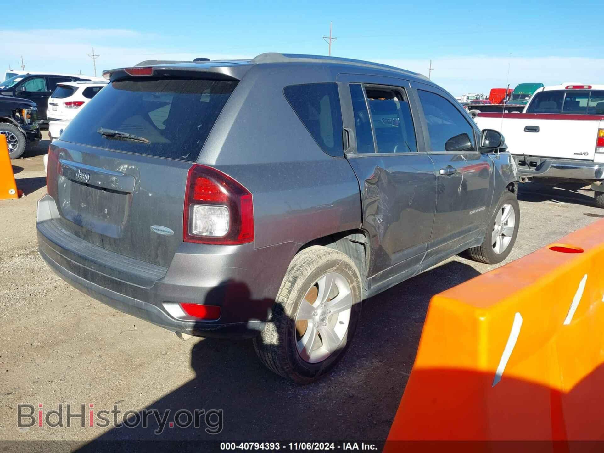 2014 JEEP COMPASS - VIN: 1C4NJCEB2ED628382 - Фото 4