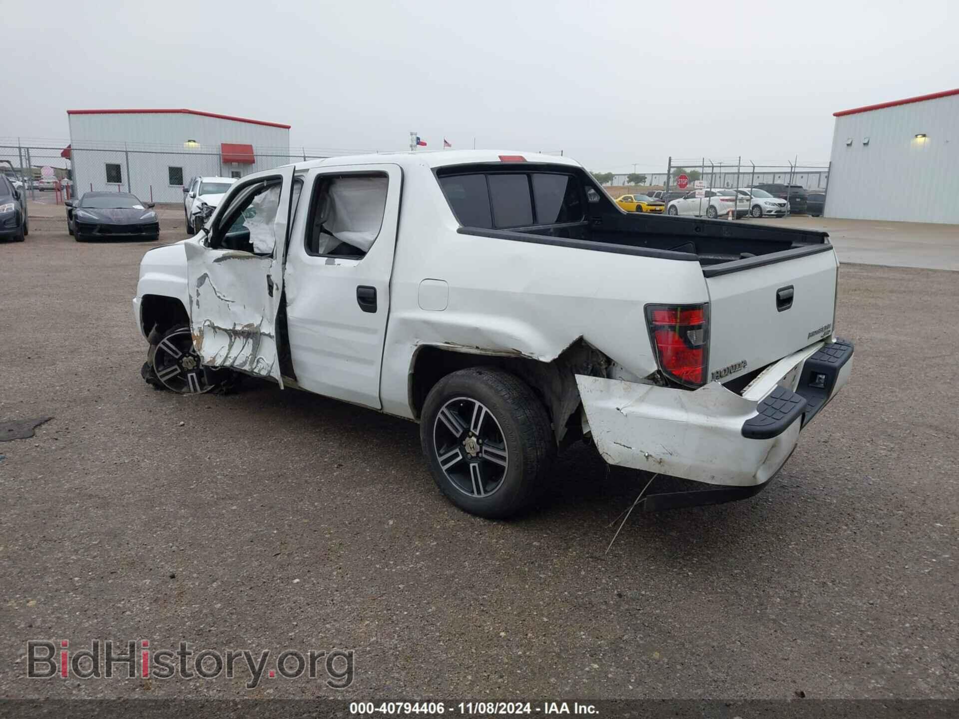 2012 HONDA RIDGELINE - VIN: 5FPYK1F76CB455021 - Фото 3