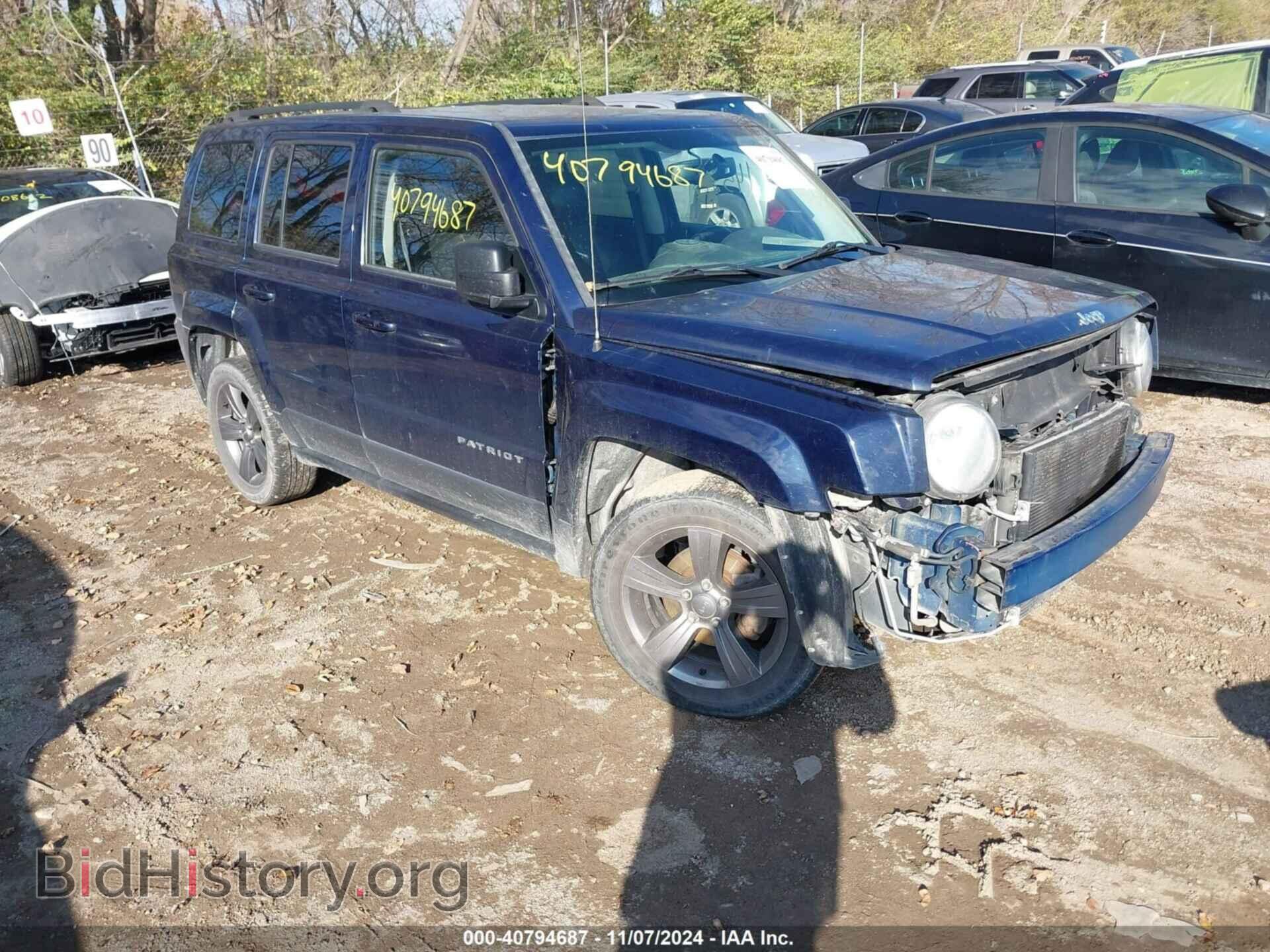 Фотография 1C4NJPFA7FD398725 - JEEP PATRIOT 2015