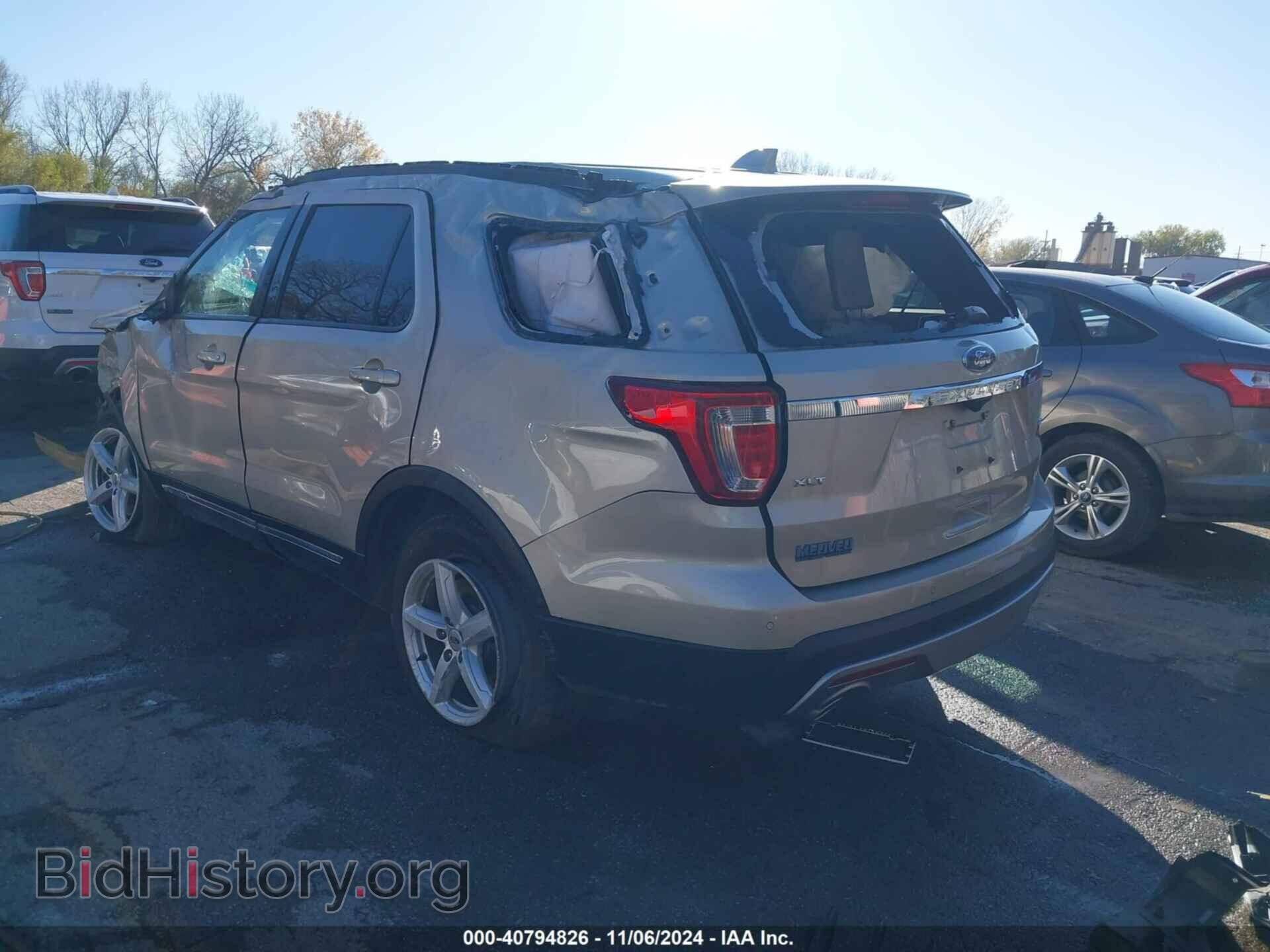 2017 FORD EXPLORER - VIN: 1FM5K8D81HGA11649 - Фото 3