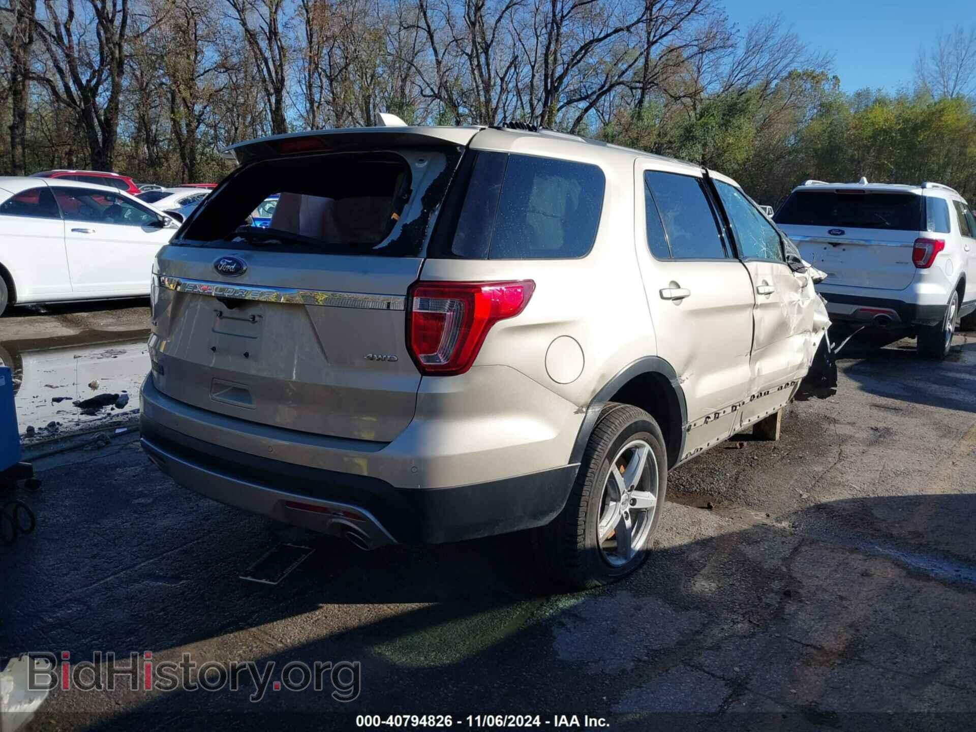 2017 FORD EXPLORER - VIN: 1FM5K8D81HGA11649 - Фото 4