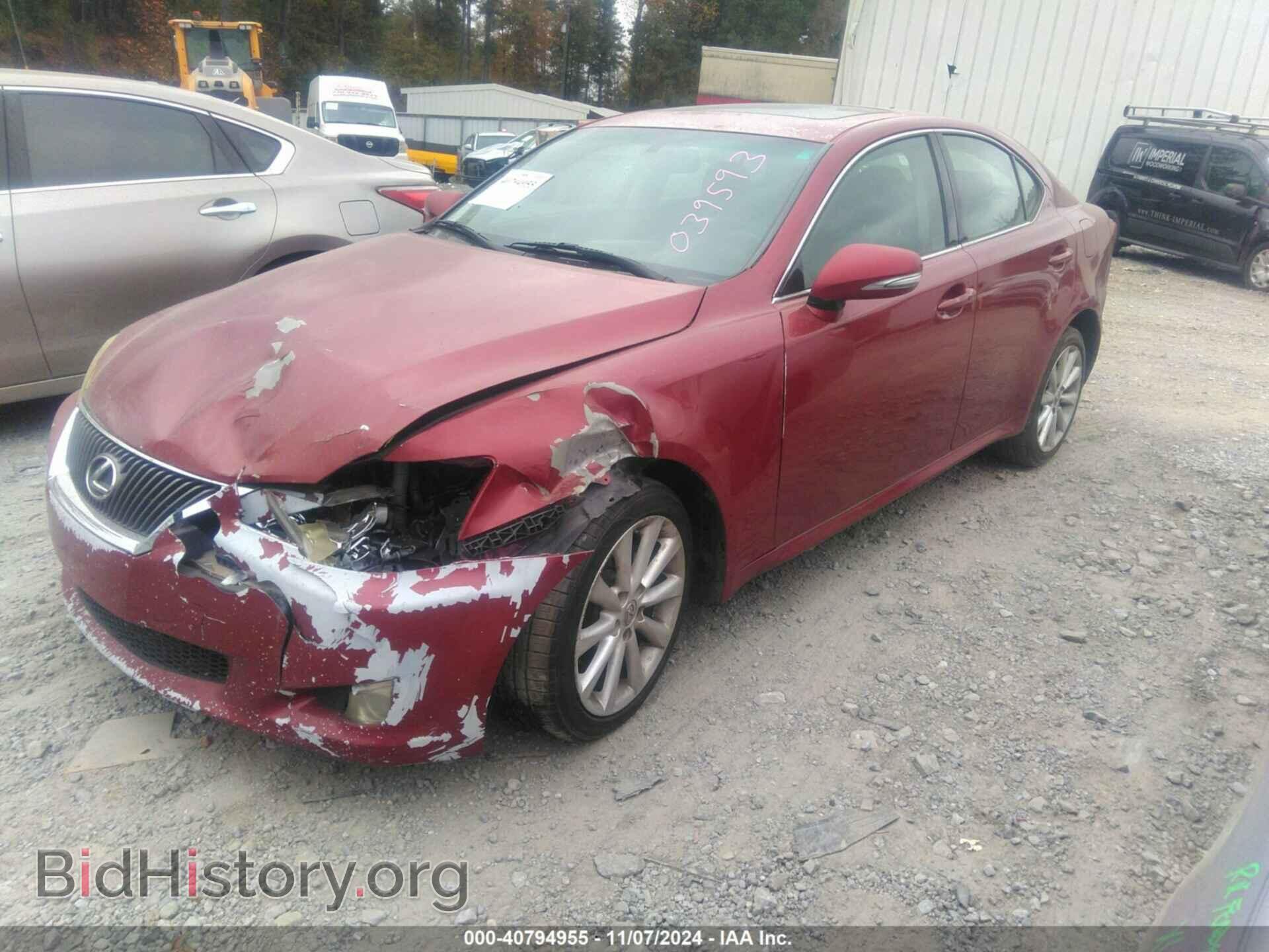 2010 LEXUS IS 250 - VIN: JTHCF5C23A5039593 - Фото 2