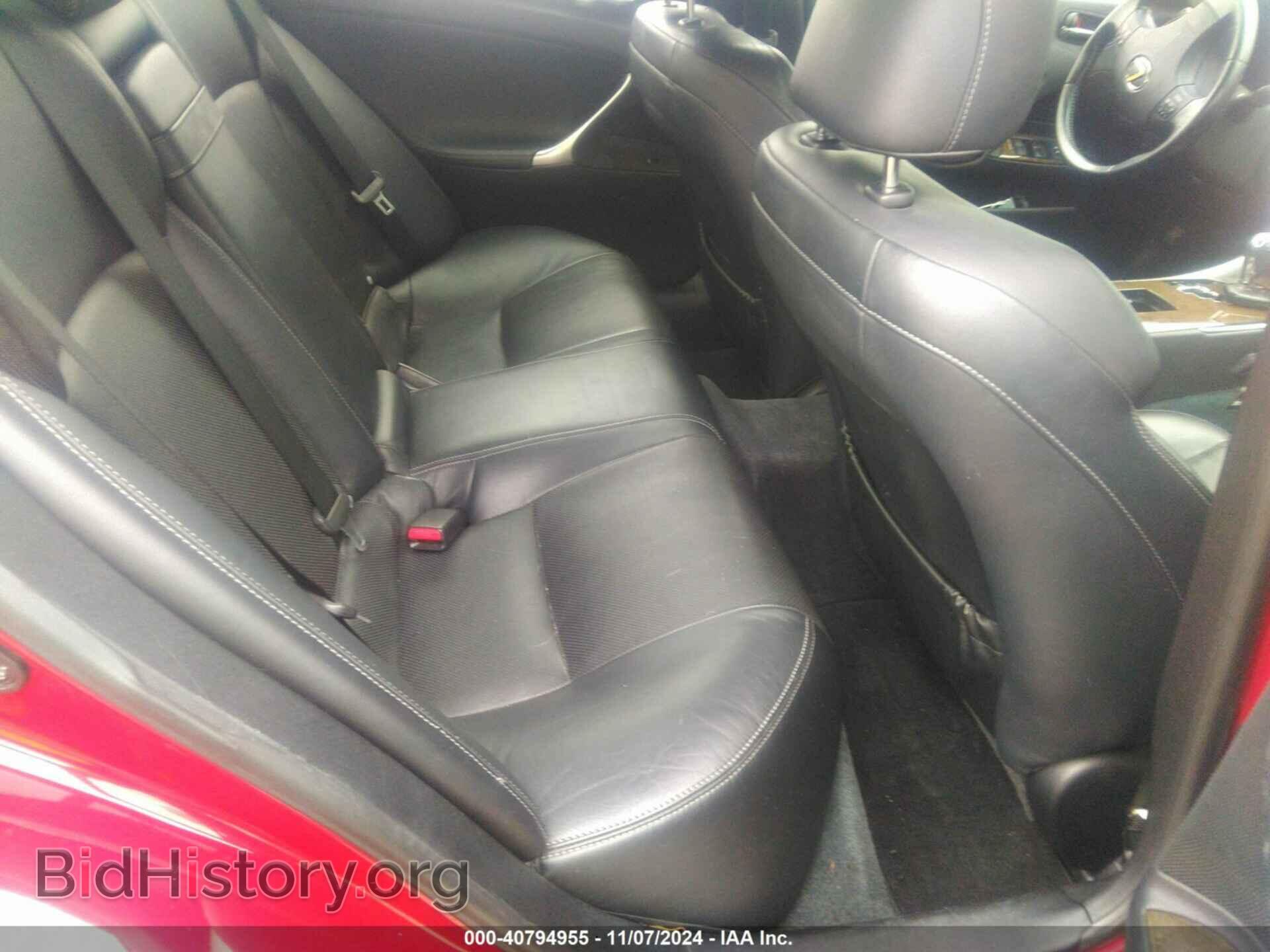 2010 LEXUS IS 250 - VIN: JTHCF5C23A5039593 - Фото 8
