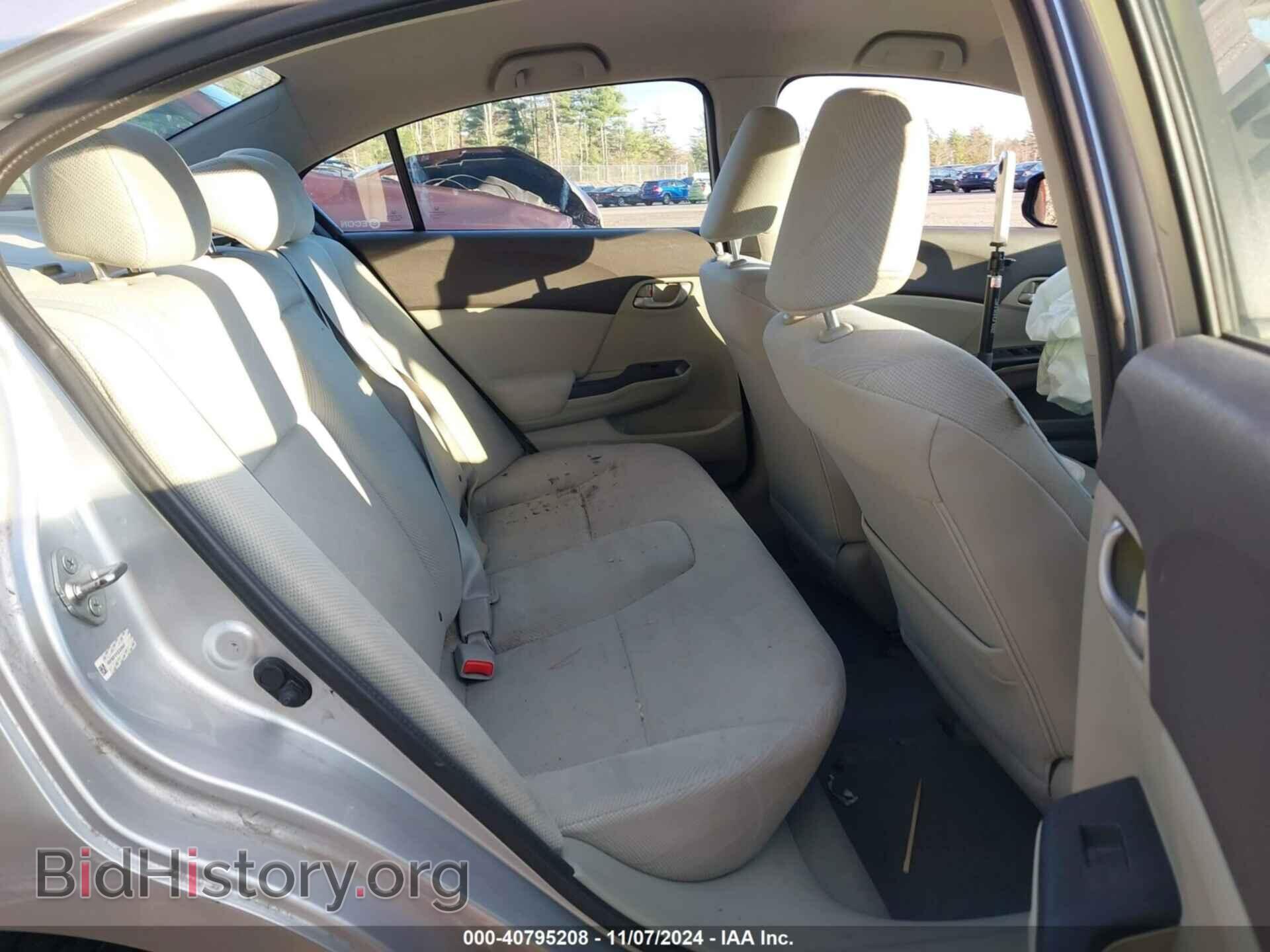 2012 HONDA CIVIC - VIN: 19XFB2F51CE339347 - Фото 8