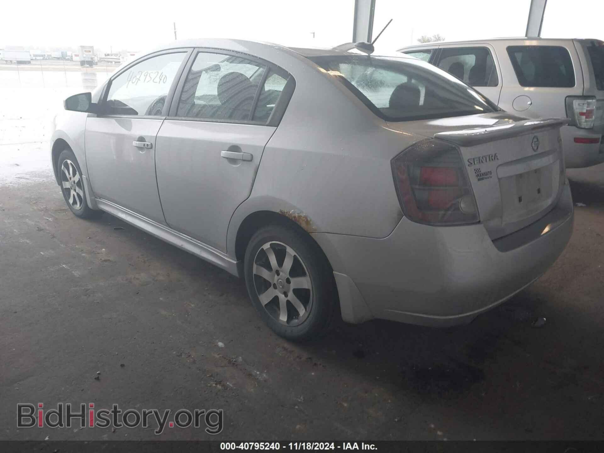 2012 NISSAN SENTRA - VIN: 3N1AB6AP1CL677498 - Фото 3