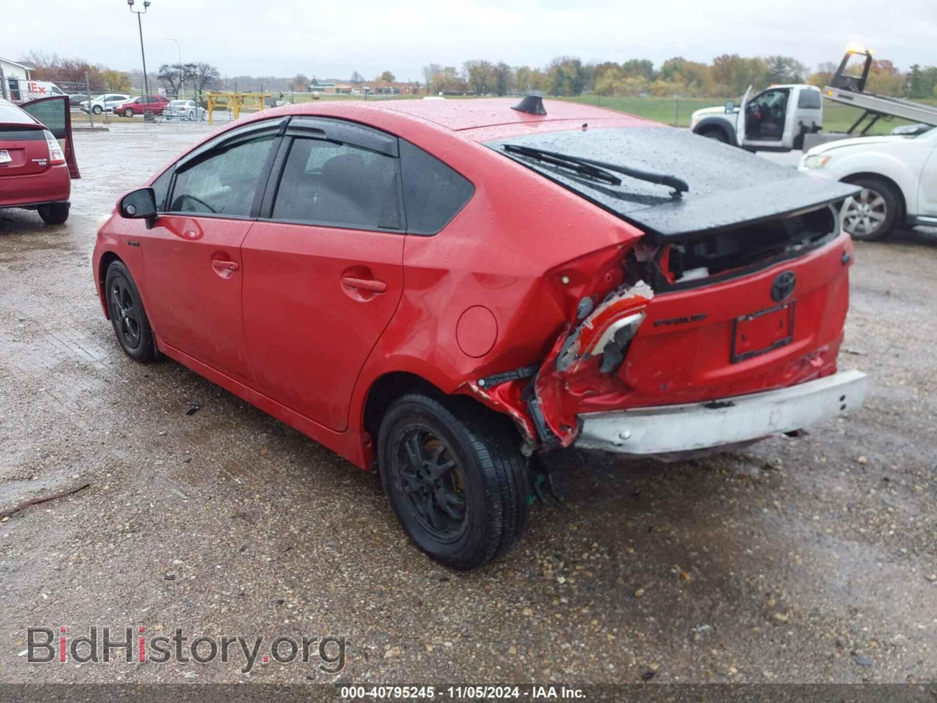 2013 TOYOTA PRIUS - VIN: JTDKN3DU2D1618123 - Фото 3