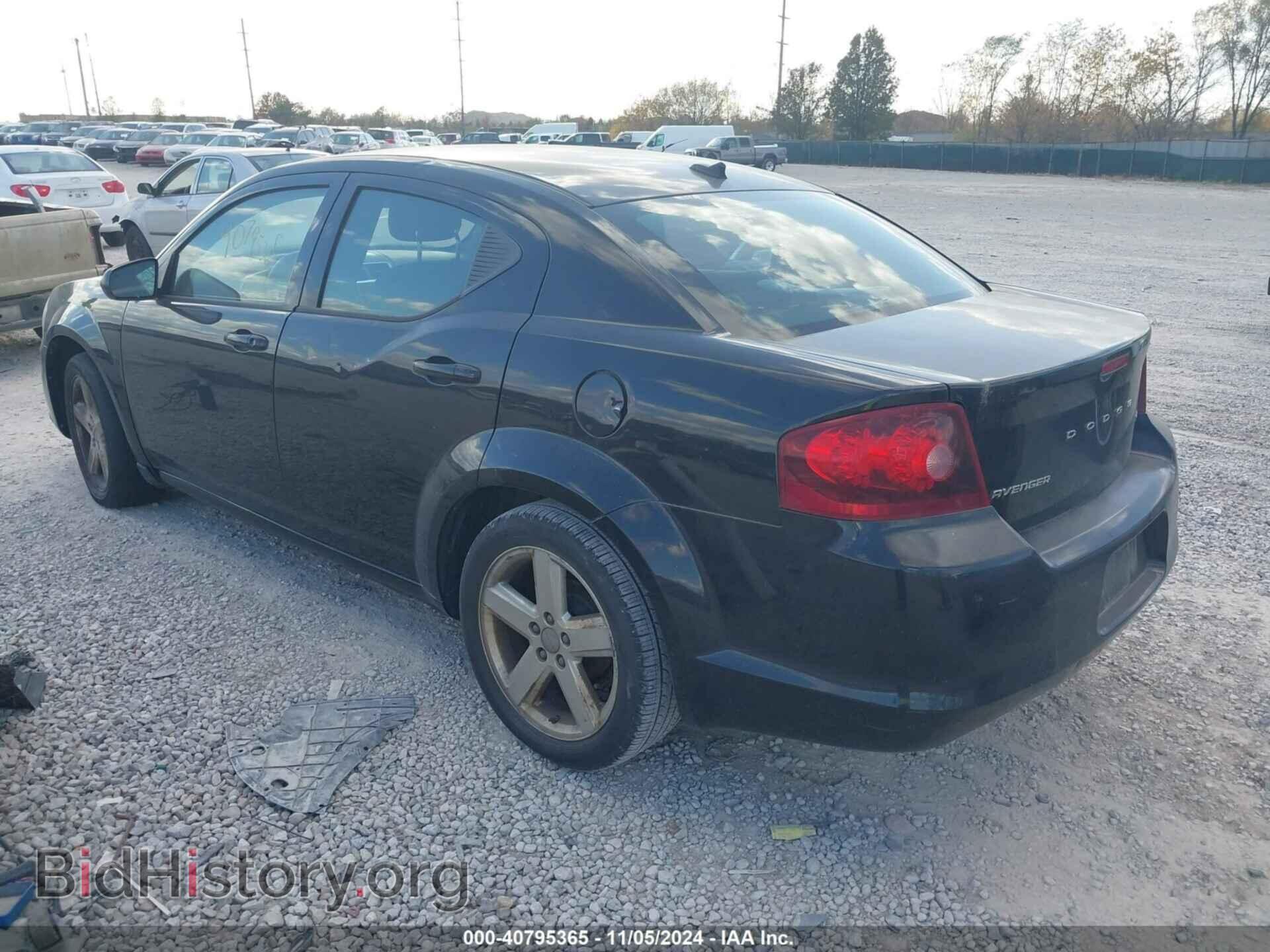 2013 DODGE AVENGER - VIN: 1C3CDZCB4DN680338 - Фото 3