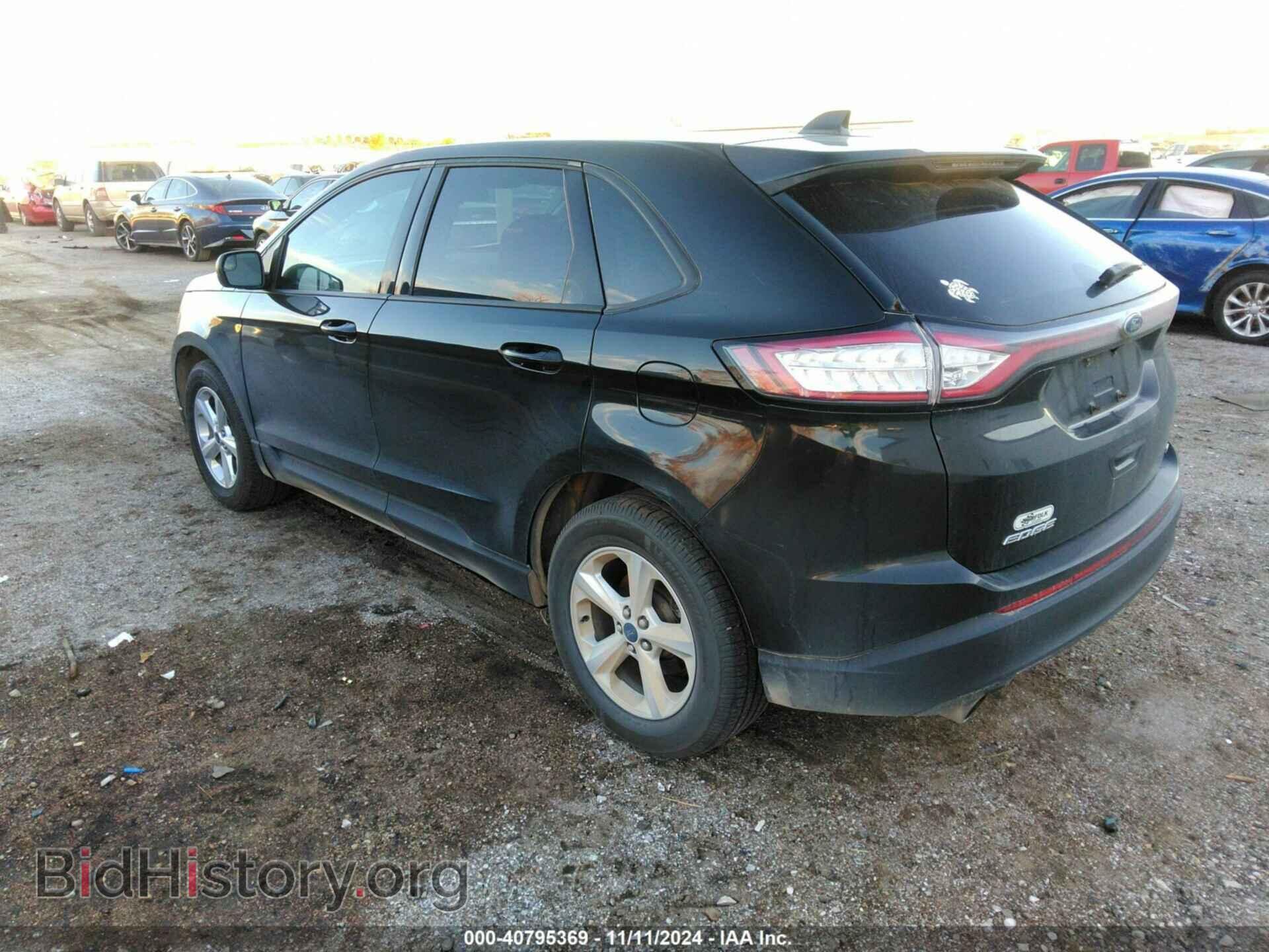 2015 FORD EDGE - VIN: 2FMTK4G80FBB74700 - Фото 3