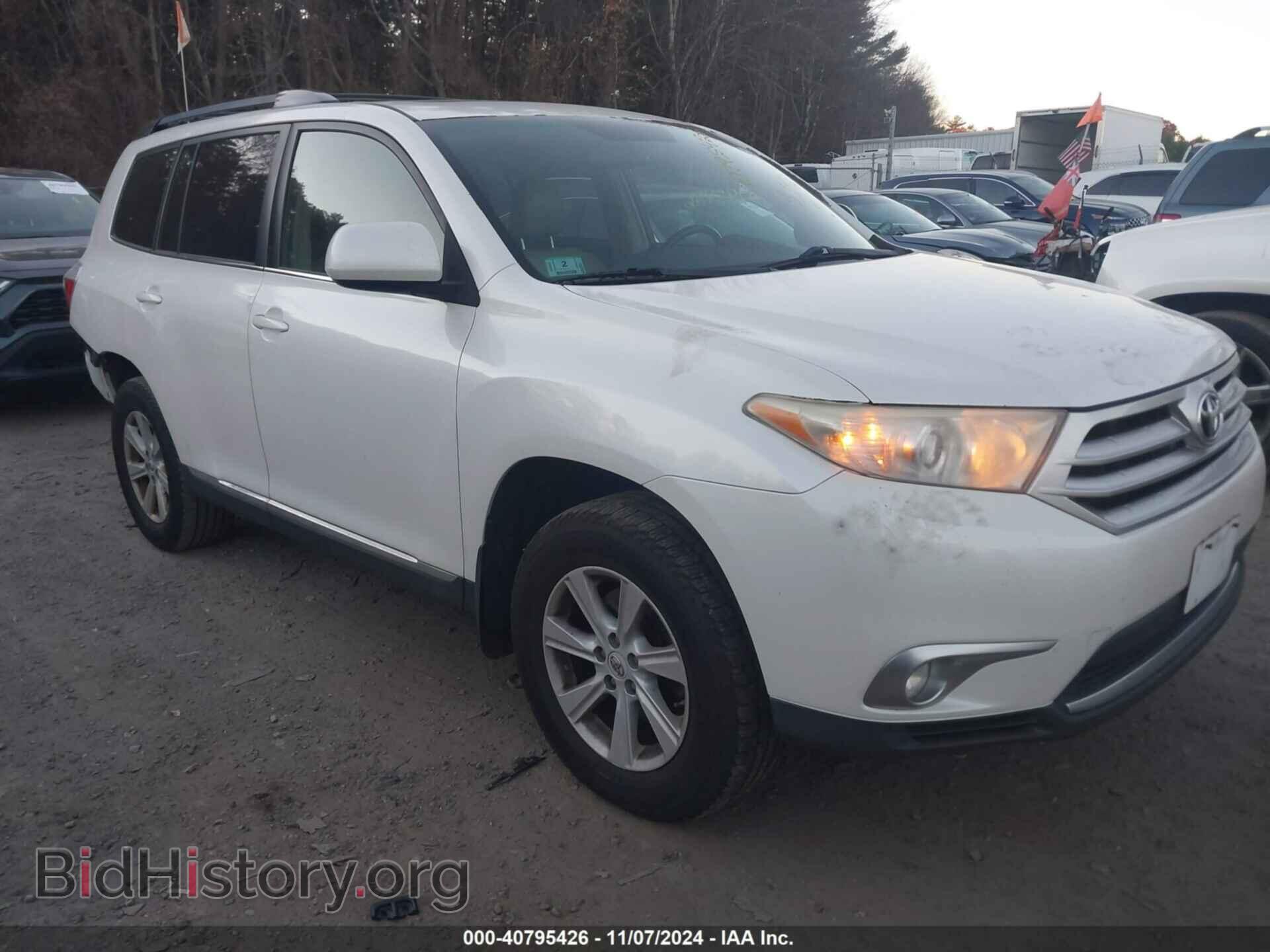 Фотография 5TDBK3EH2CS156321 - TOYOTA HIGHLANDER 2012