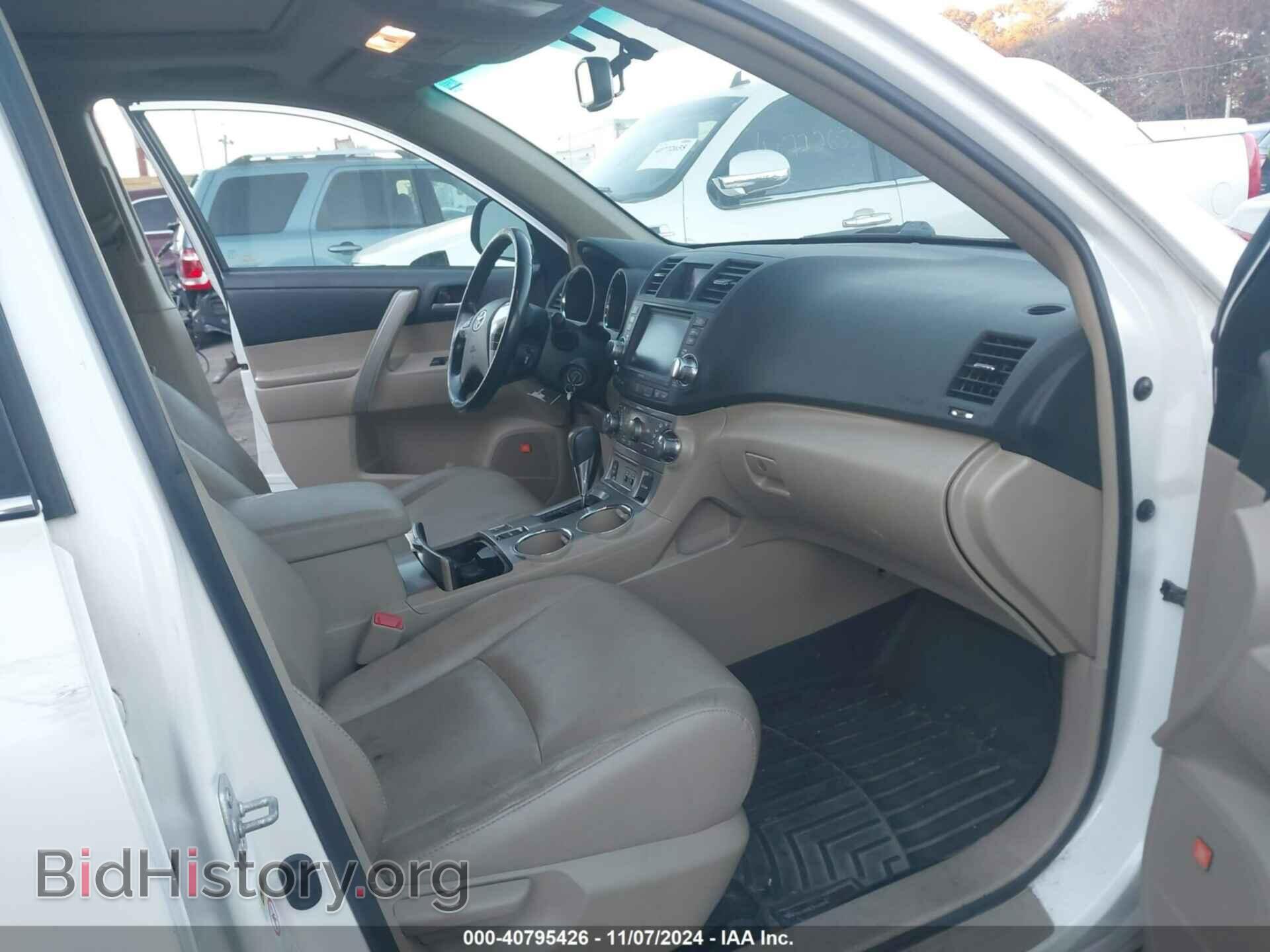 2012 TOYOTA HIGHLANDER - VIN: 5TDBK3EH2CS156321 - Фото 5