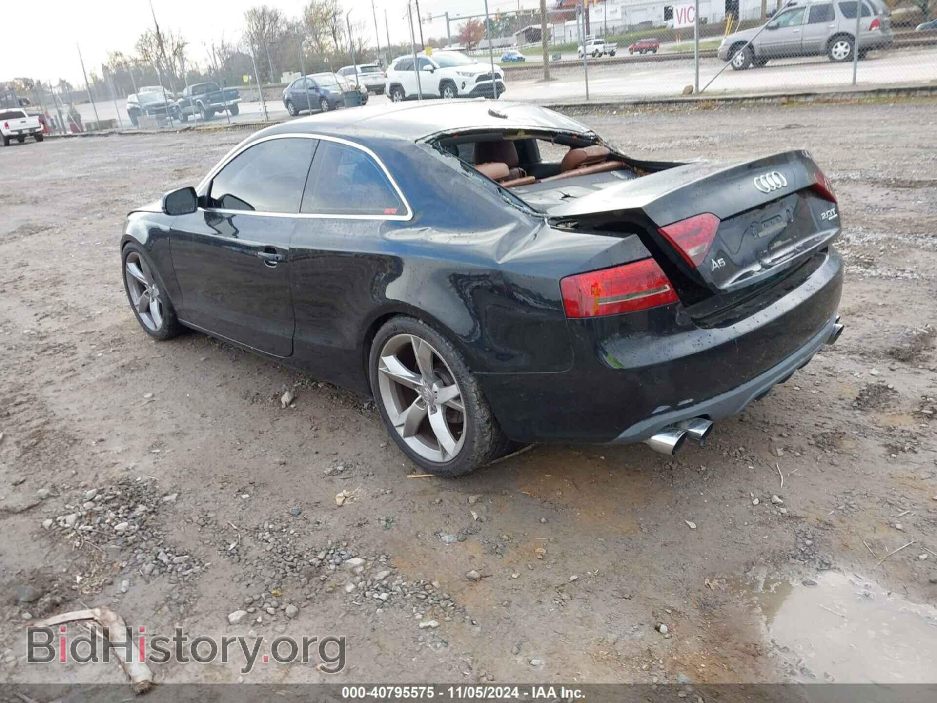 2012 AUDI A5 - VIN: WAULFAFRXCA026270 - Фото 3