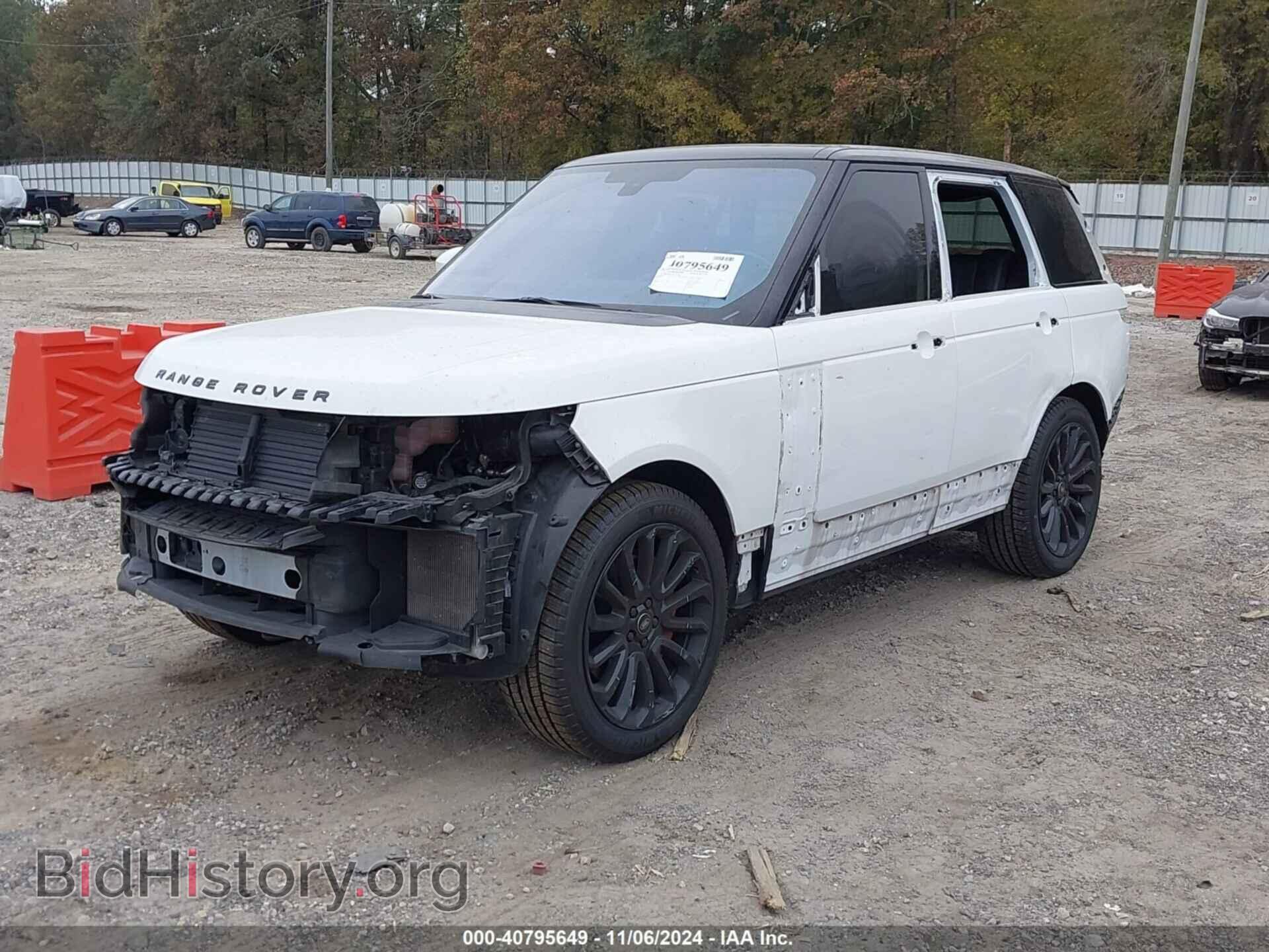 2016 LAND ROVER RANGE ROVER - VIN: SALGS2EF6GA296866 - Фото 2