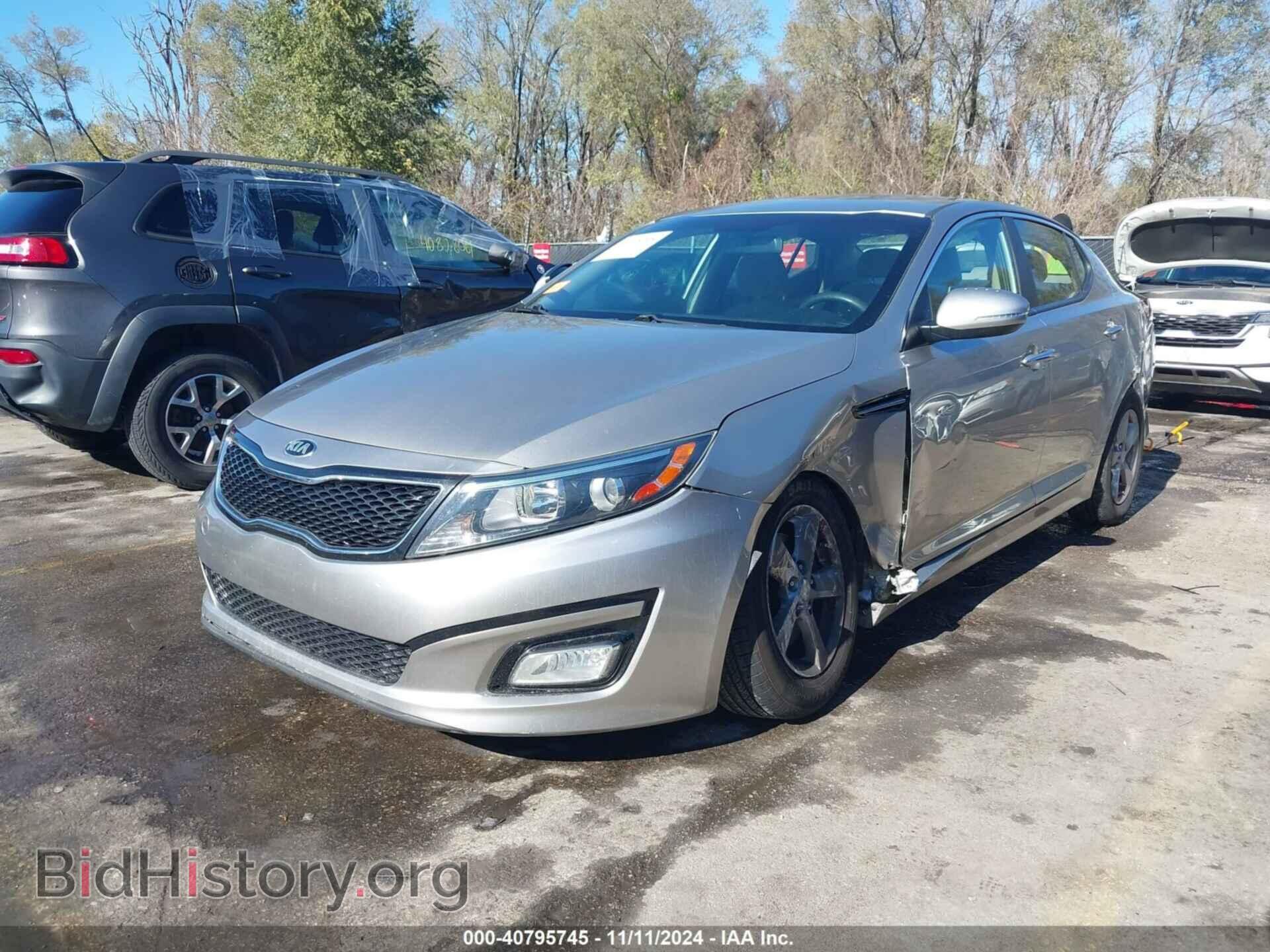 2015 KIA OPTIMA - VIN: KNAGM4A78F5583531 - Фото 2