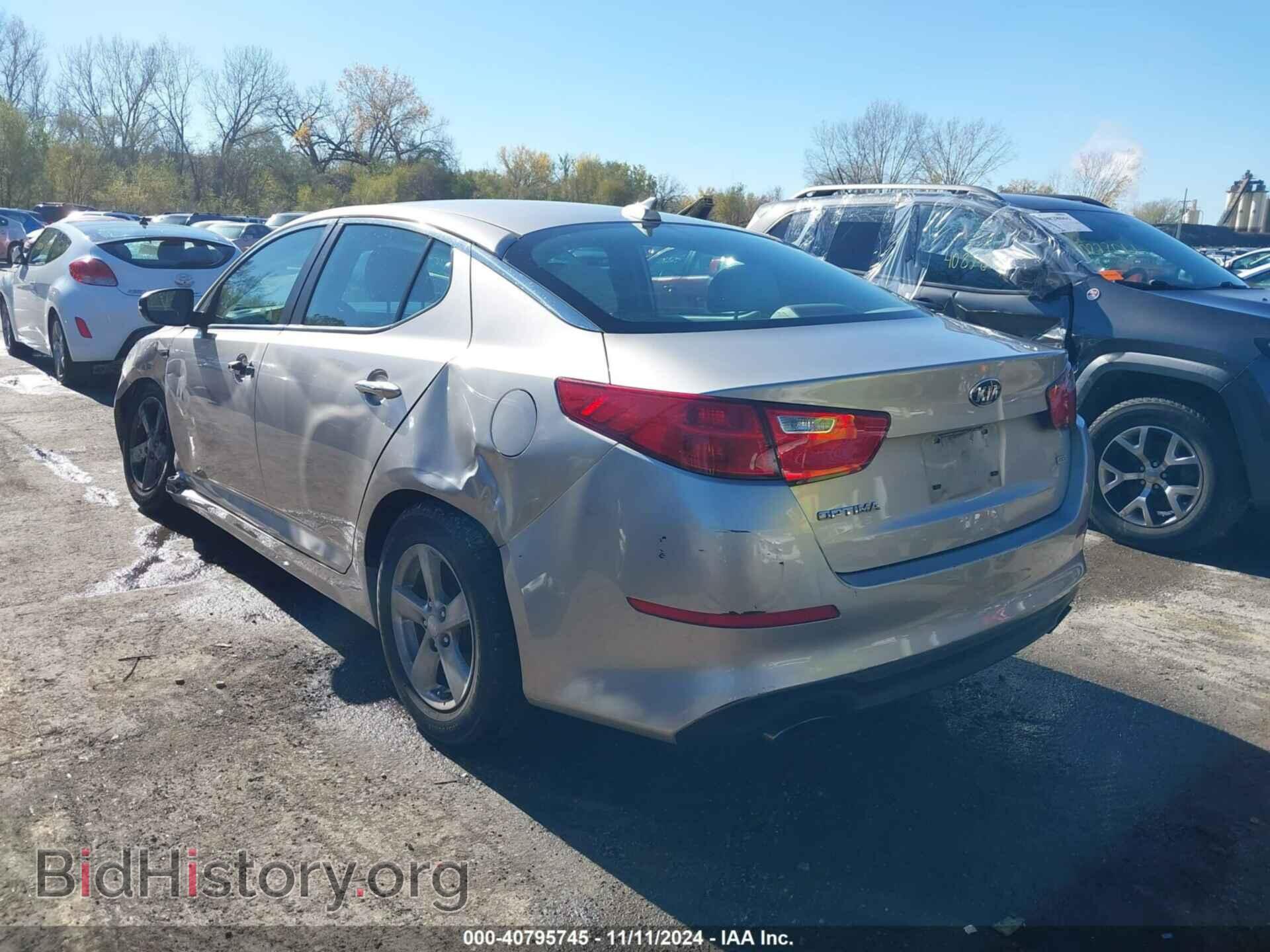 2015 KIA OPTIMA - VIN: KNAGM4A78F5583531 - Фото 3