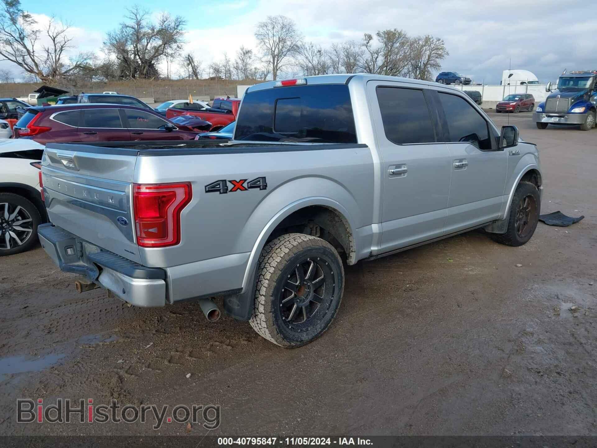 2016 FORD F-150 - VIN: 1FTEW1EF4GFA72298 - Фото 4