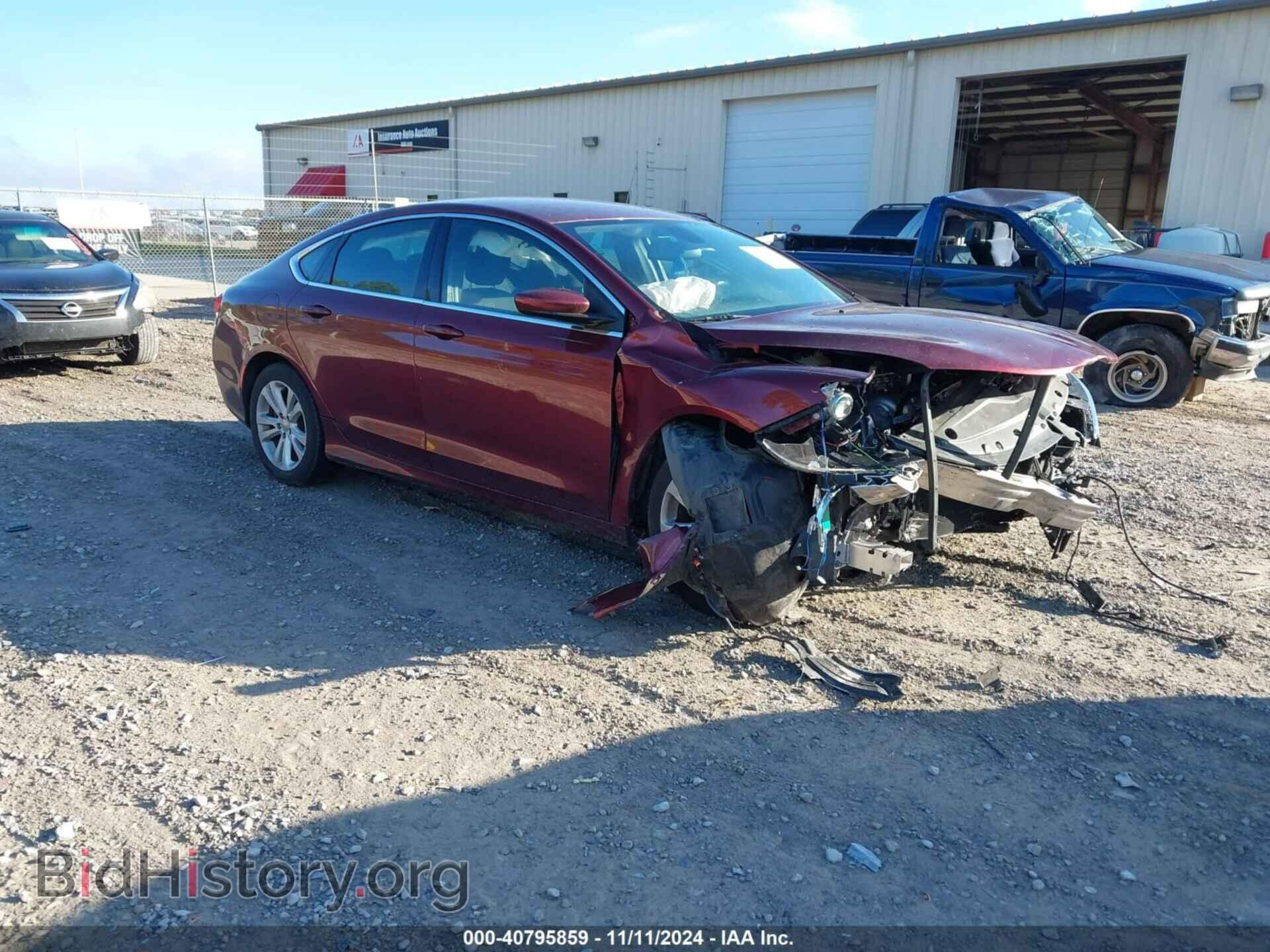 Фотография 1C3CCCAB8GN145035 - CHRYSLER 200 2016