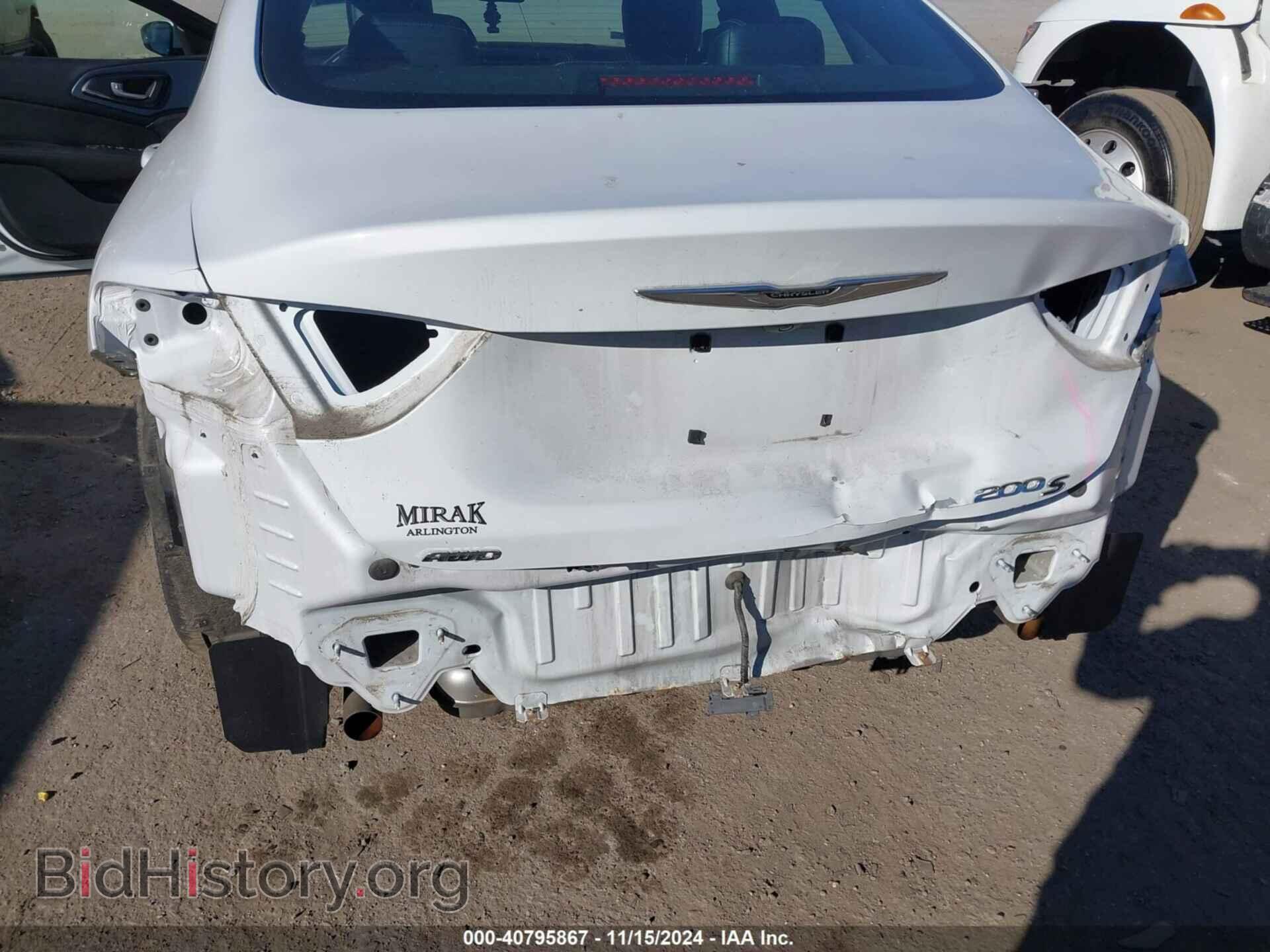 2015 CHRYSLER 200 - VIN: 1C3CCCDG3FN690940 - Фото 6