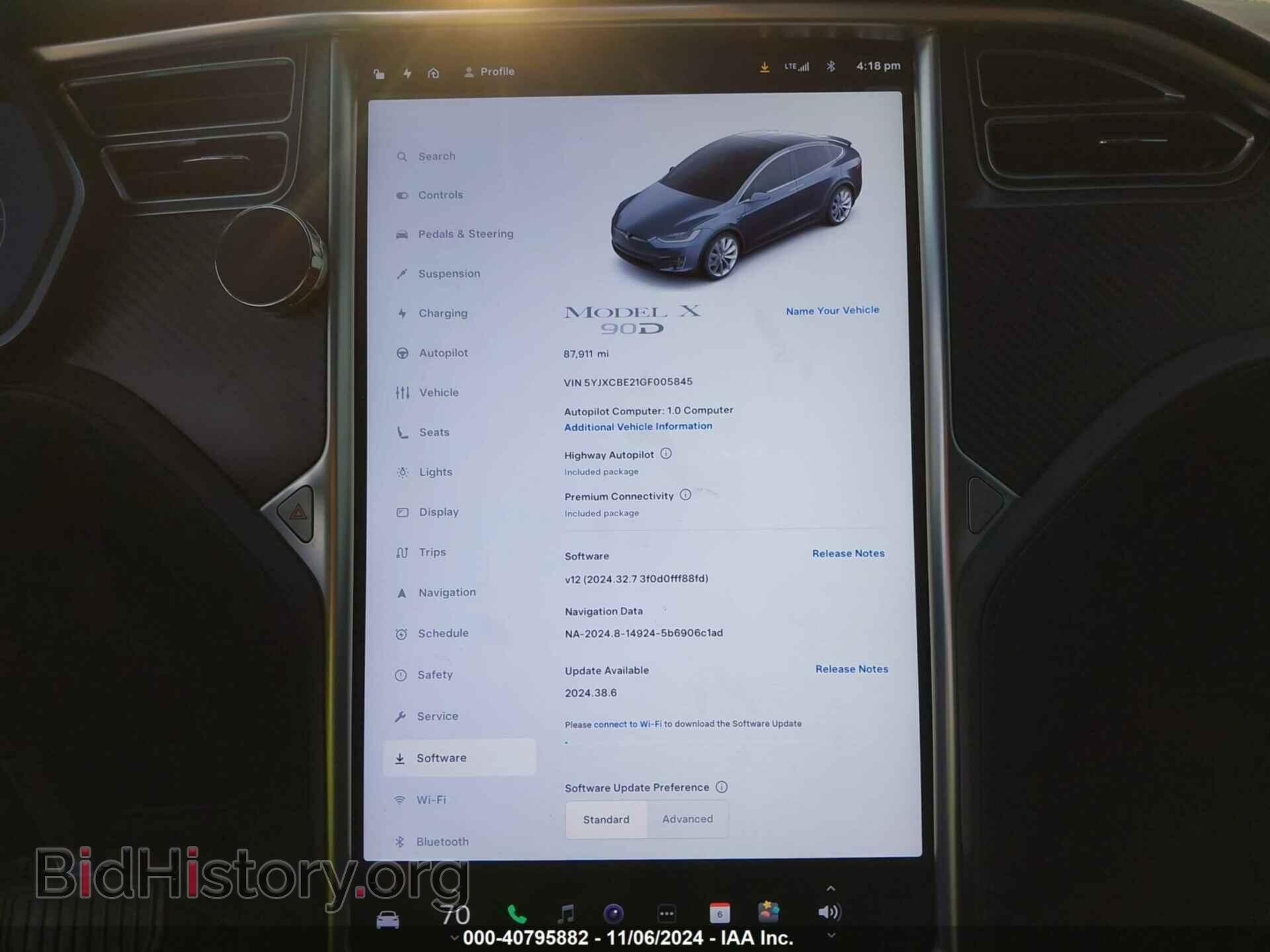 2016 TESLA MODEL X - VIN: 5YJXCBE21GF005845 - Фото 17